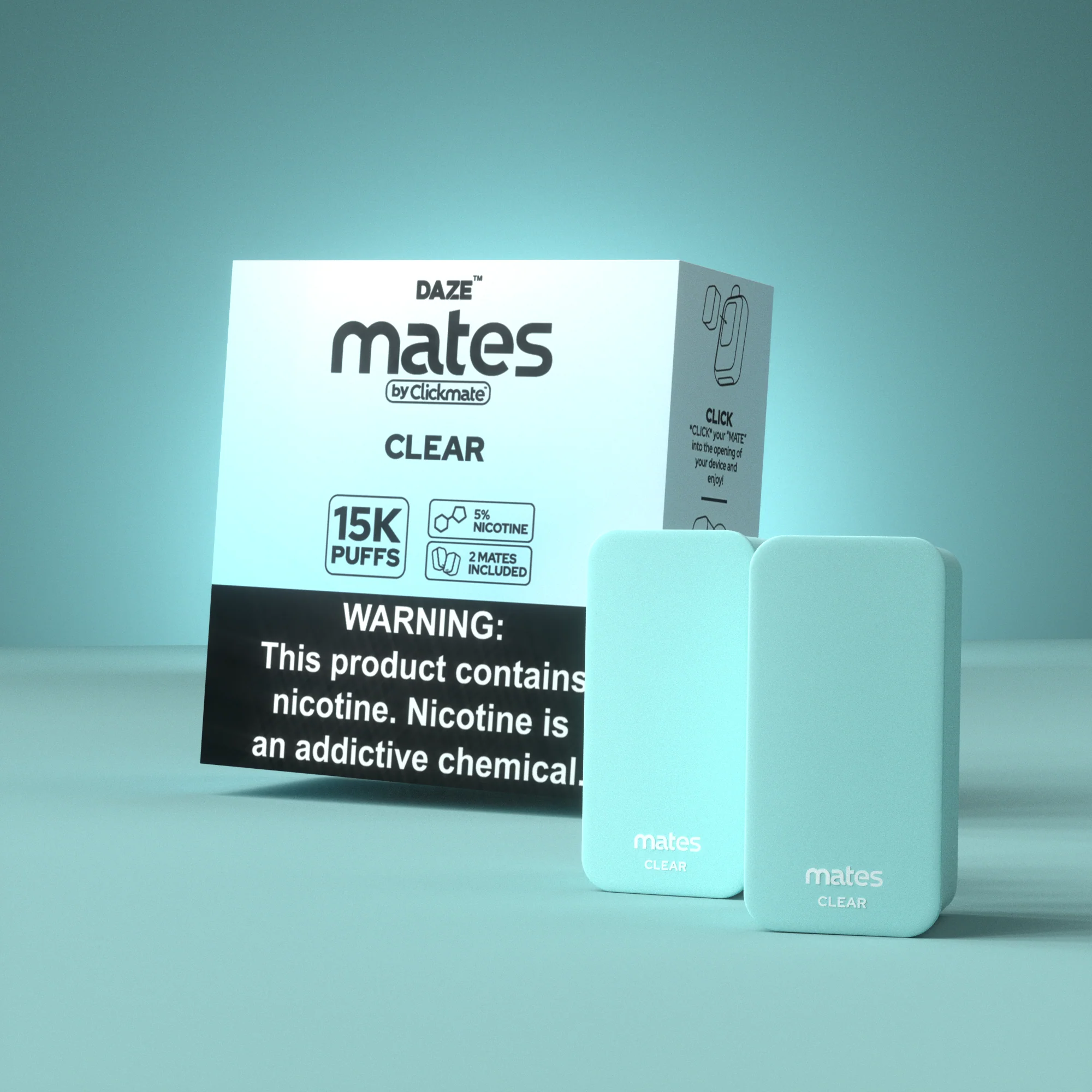 7 Daze Clickmate 15000 Puffs Disposable Vape Device Starter Kit - Image 42