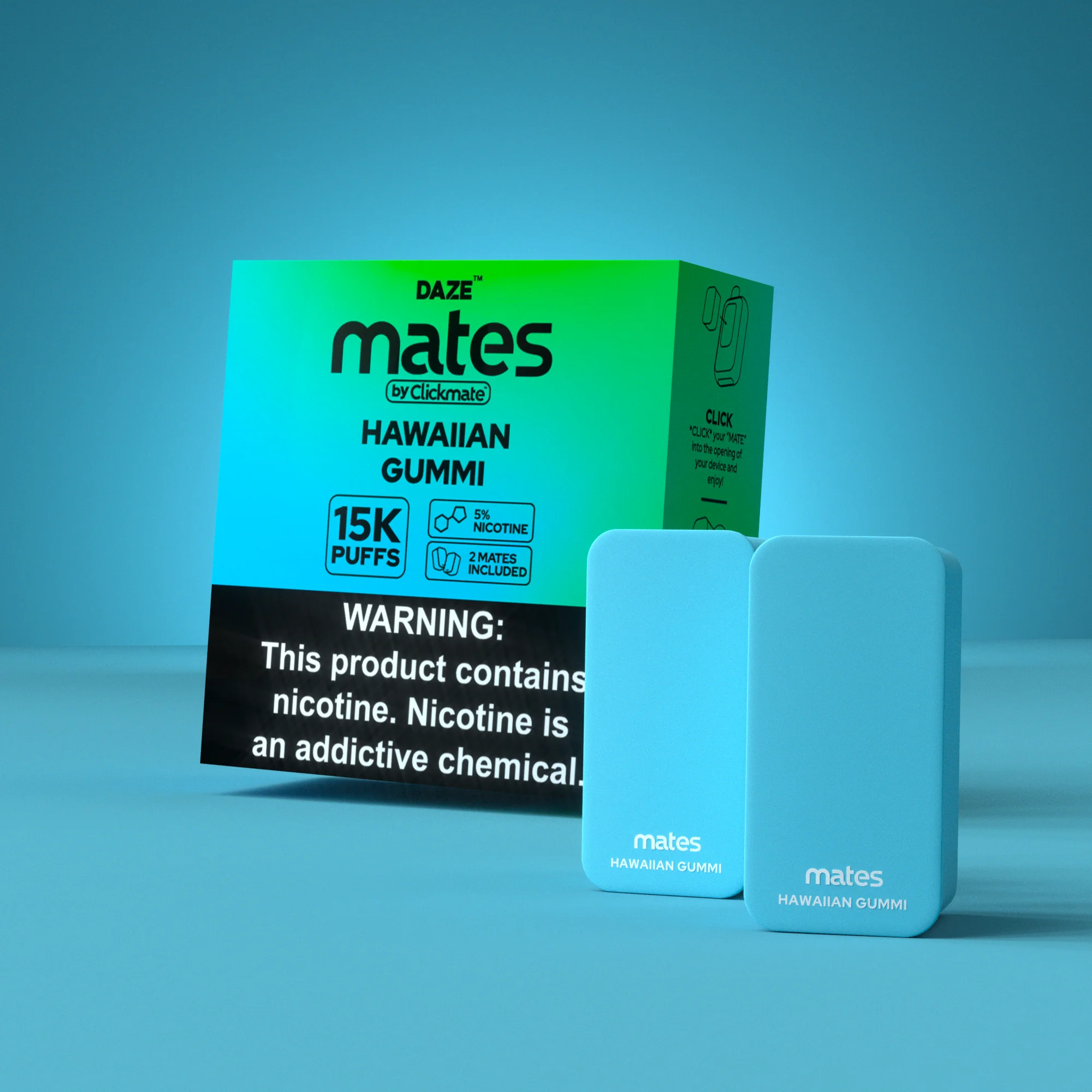 7 Daze Clickmate 15000 Puffs Disposable Vape Device Starter Kit - Image 45