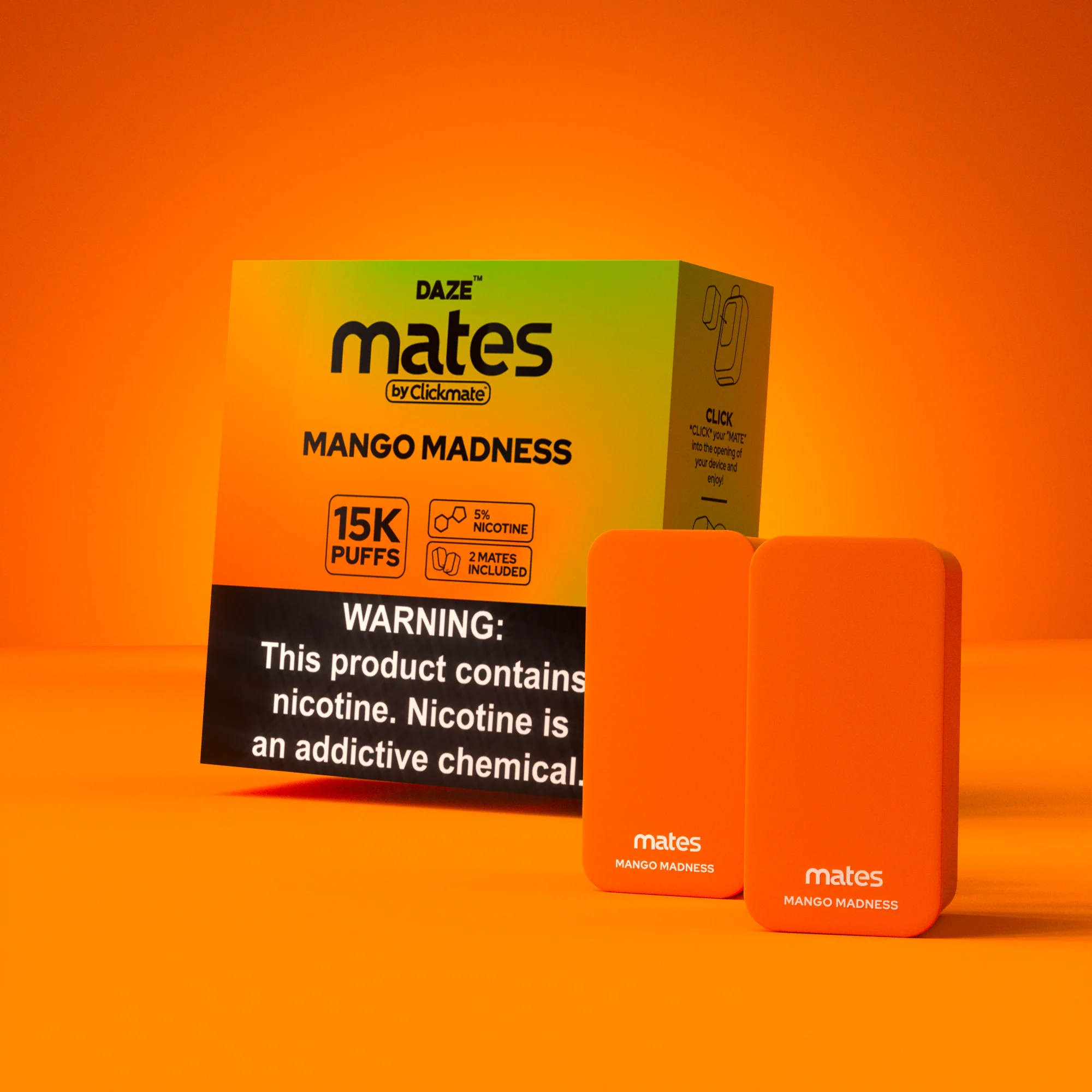 7 Daze Clickmate 15000 Puffs Disposable Vape Device Starter Kit - Image 51