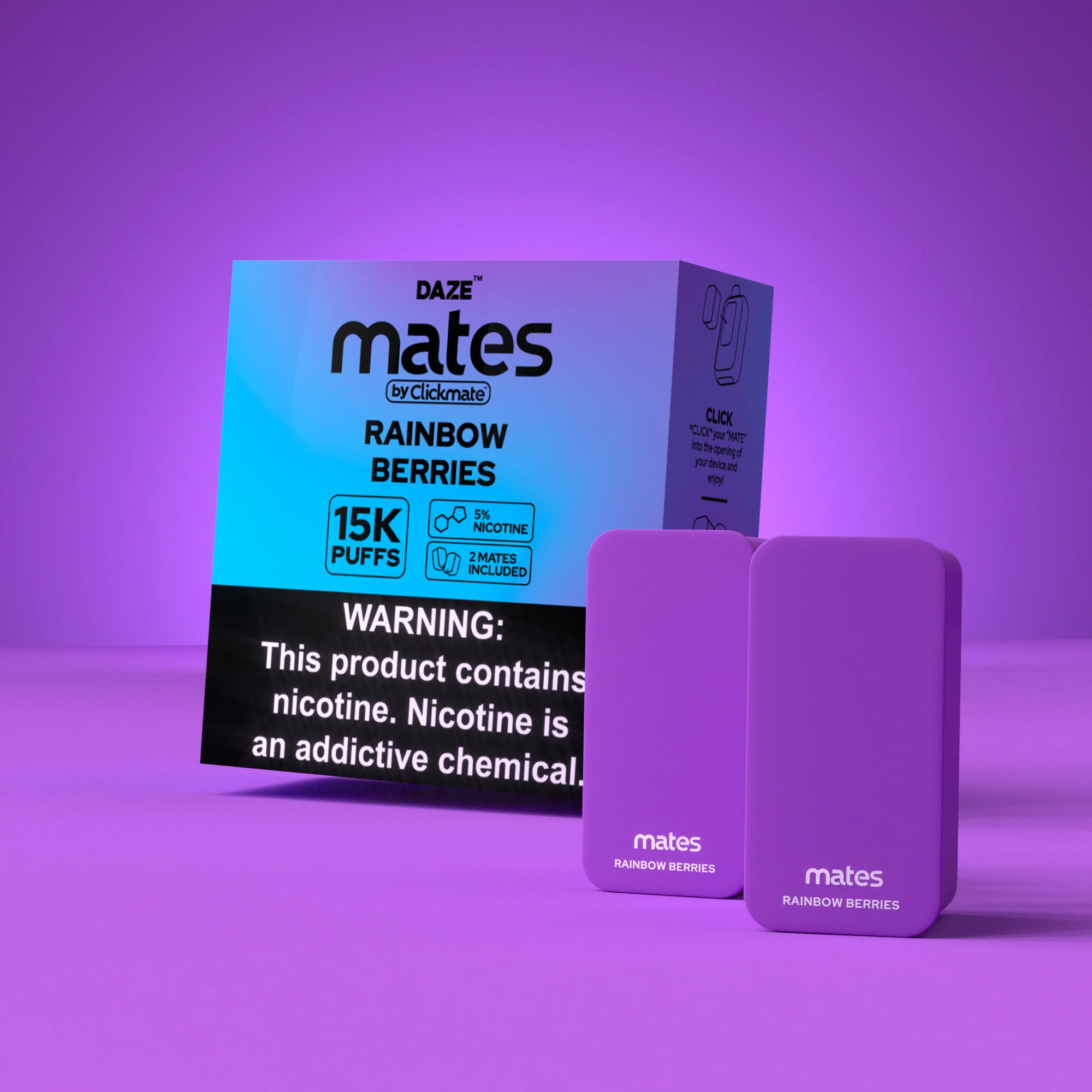 7 Daze Clickmate 15000 Puffs Disposable Vape Device Starter Kit - Image 53