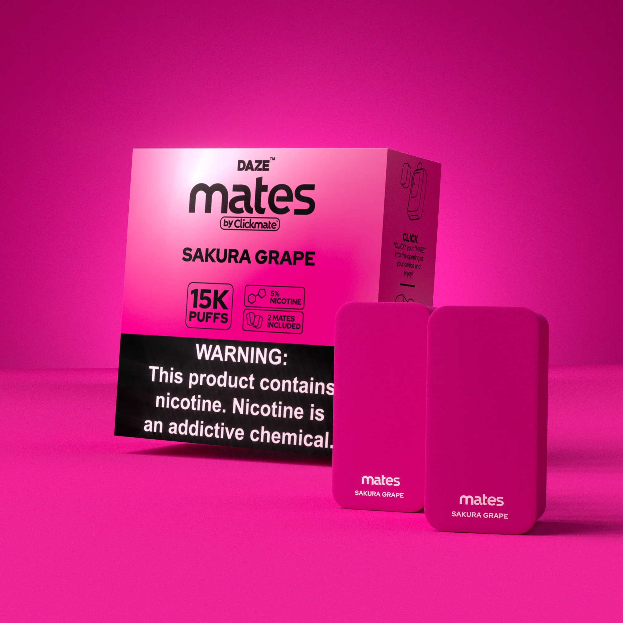 7 Daze Clickmate 15000 Puffs Disposable Vape Device Starter Kit - Image 55