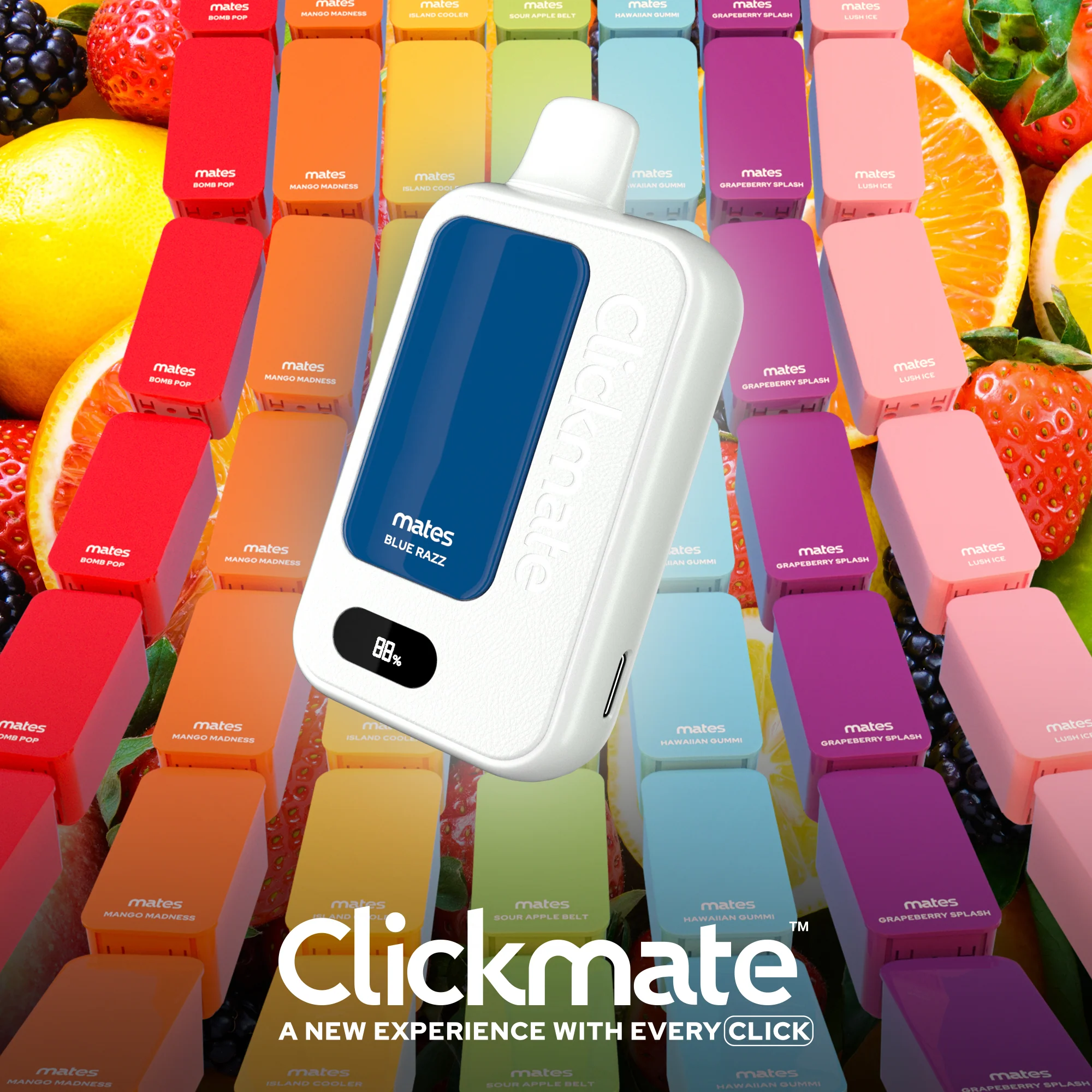 7 Daze Clickmate 15000 Puffs Disposable Vape Device Starter Kit - Image 7