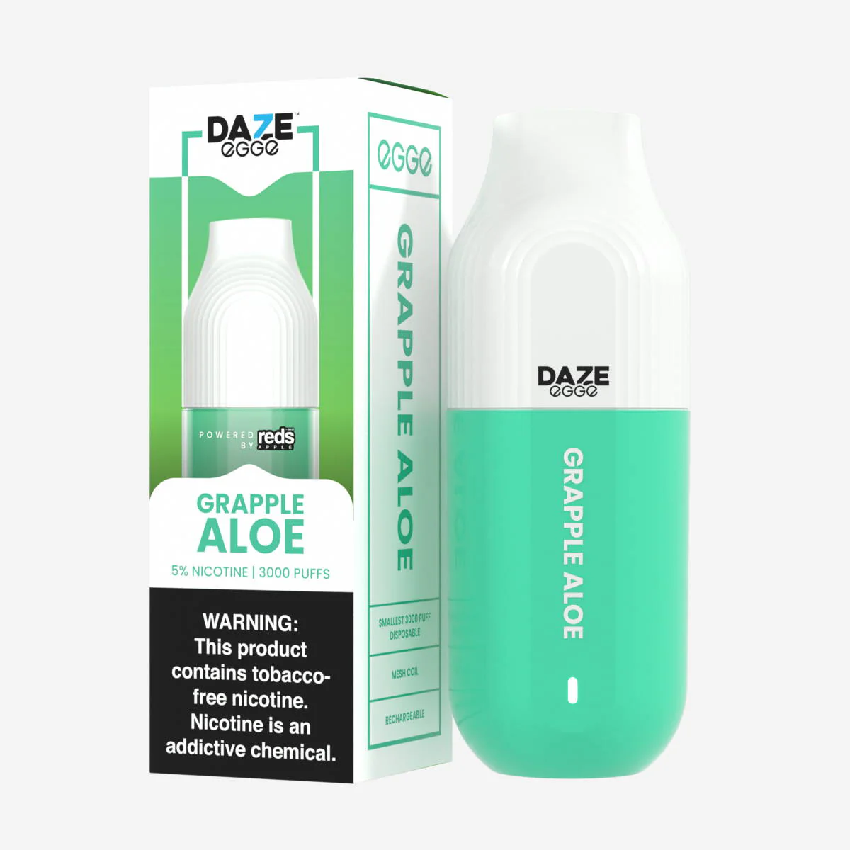 7 Daze Egge 3000 Puffs Disposable Vape Device - Image 3