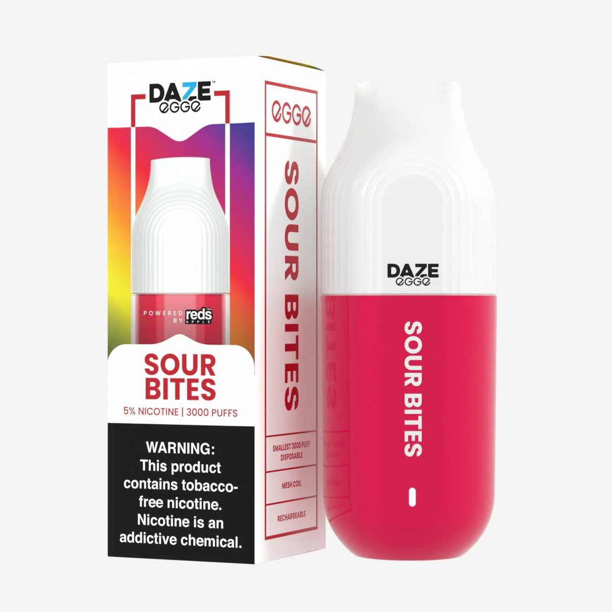 7 Daze Egge 3000 Puffs Disposable Vape Device - Image 6