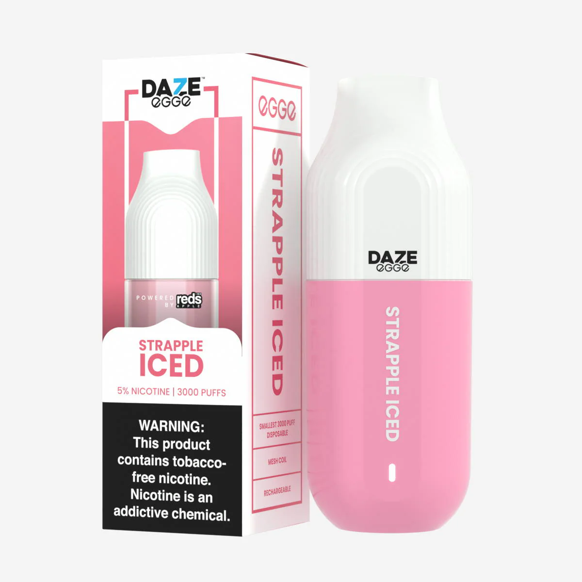 7 Daze Egge 3000 Puffs Disposable Vape Device - Image 8