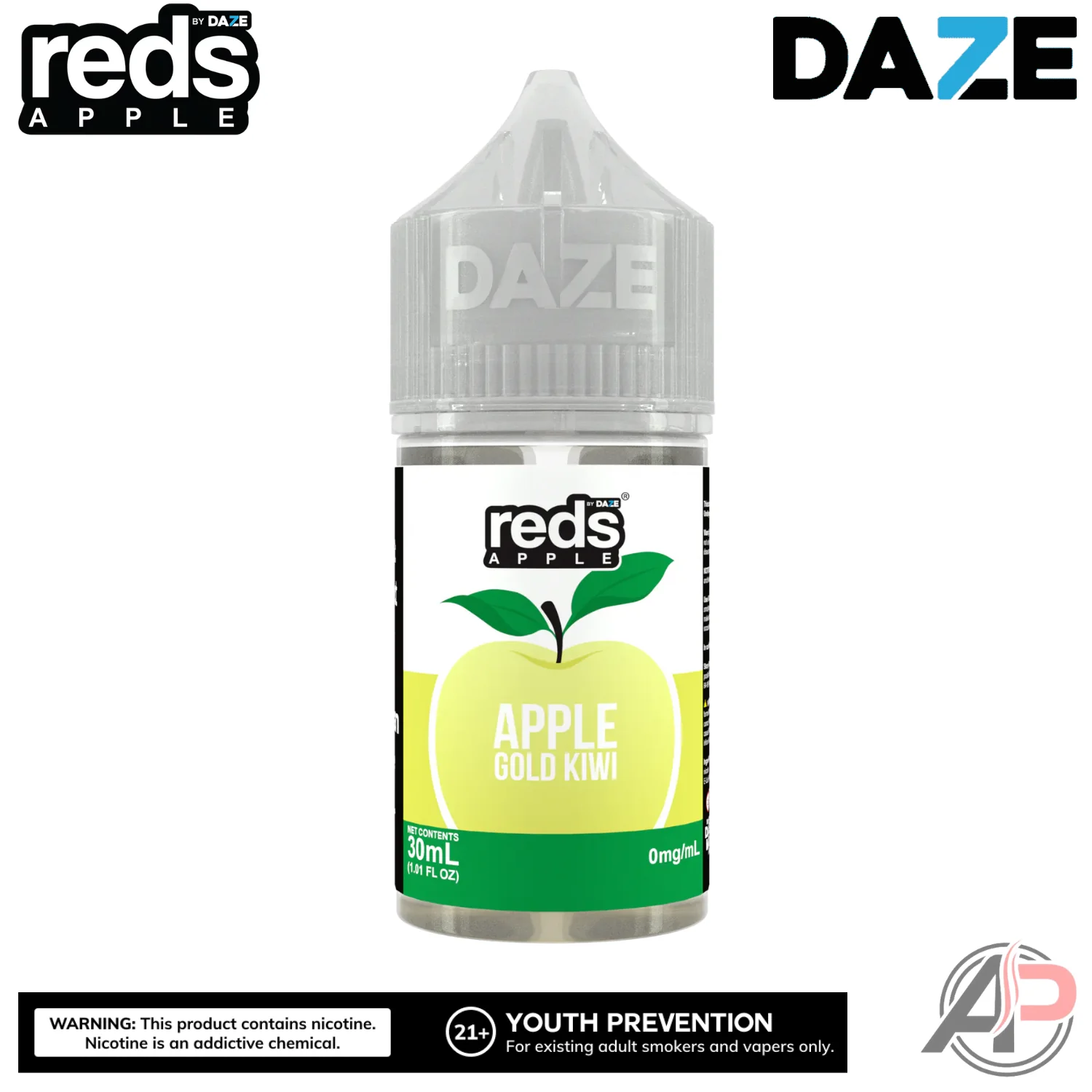 7 Daze Reds Apple Gold Kiwi E-Liquid 100mL - Image 2