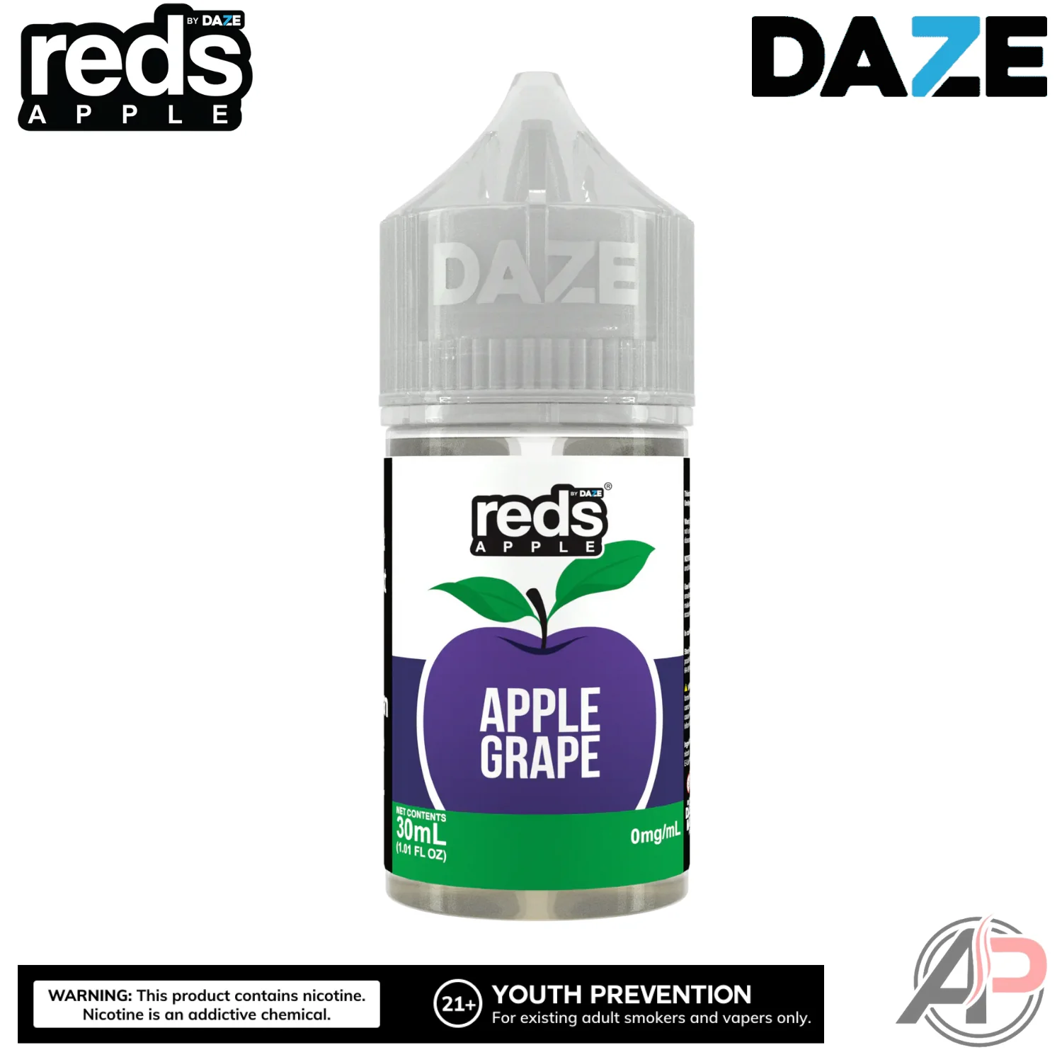 7 Daze Reds Apple Grape E-Liquid 100mL - Image 2