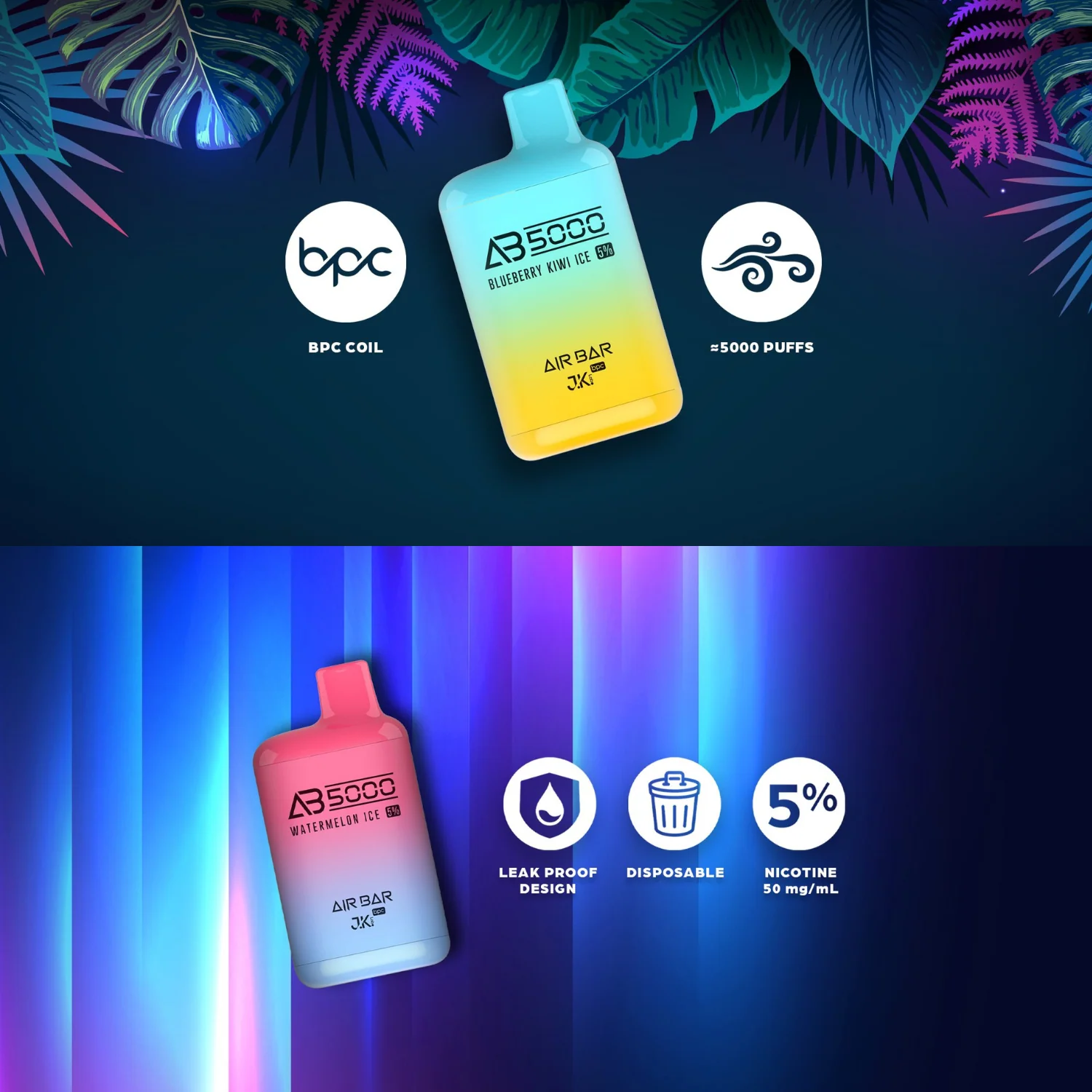 Air Bar AB5000 Puffs Disposable Vape Device - Image 25