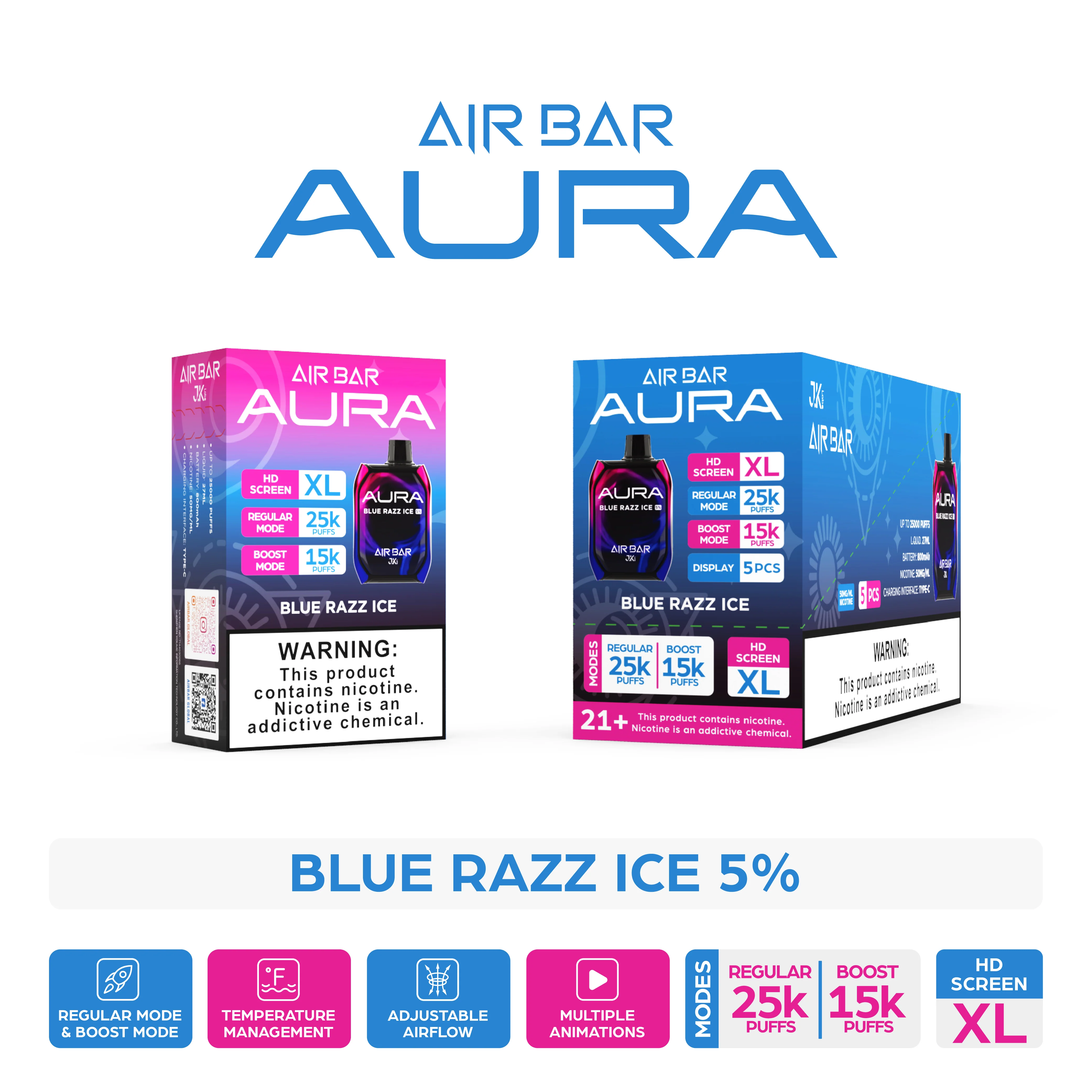 Air Bar Aura 25000 Puffs Disposable Vape Device - Image 22