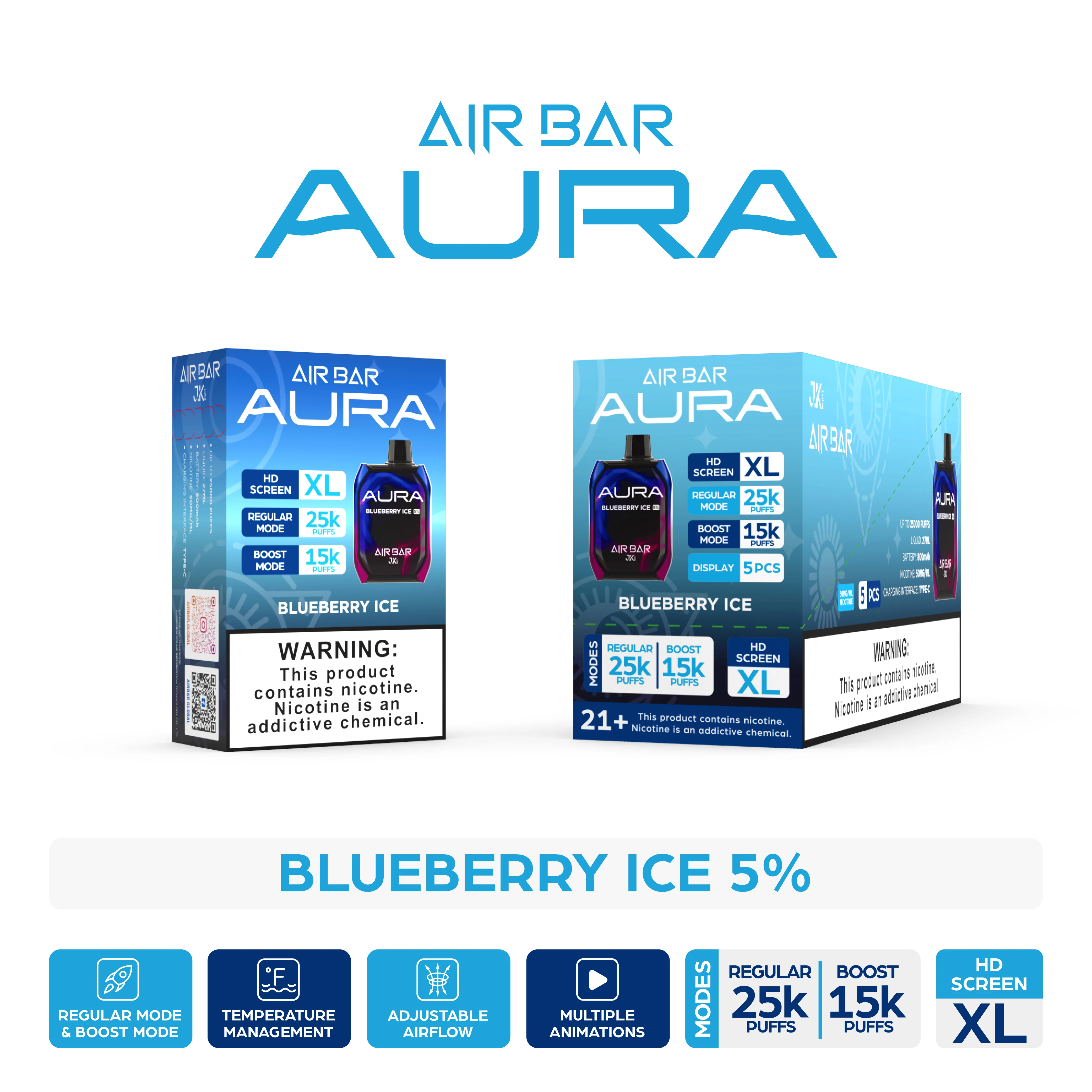 Air Bar Aura 25000 Puffs Disposable Vape Device - Image 23