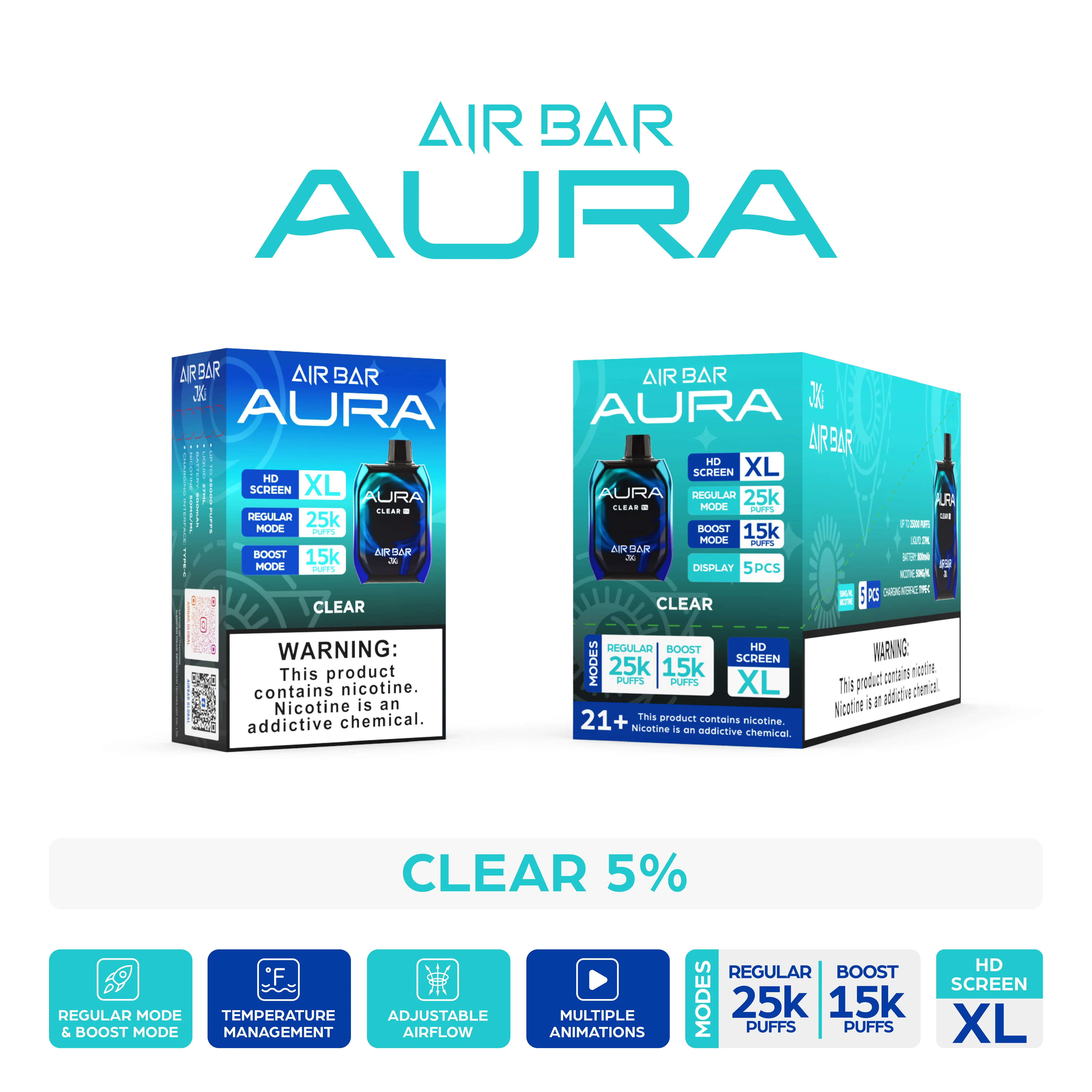 Air Bar Aura 25000 Puffs Disposable Vape Device - Image 24