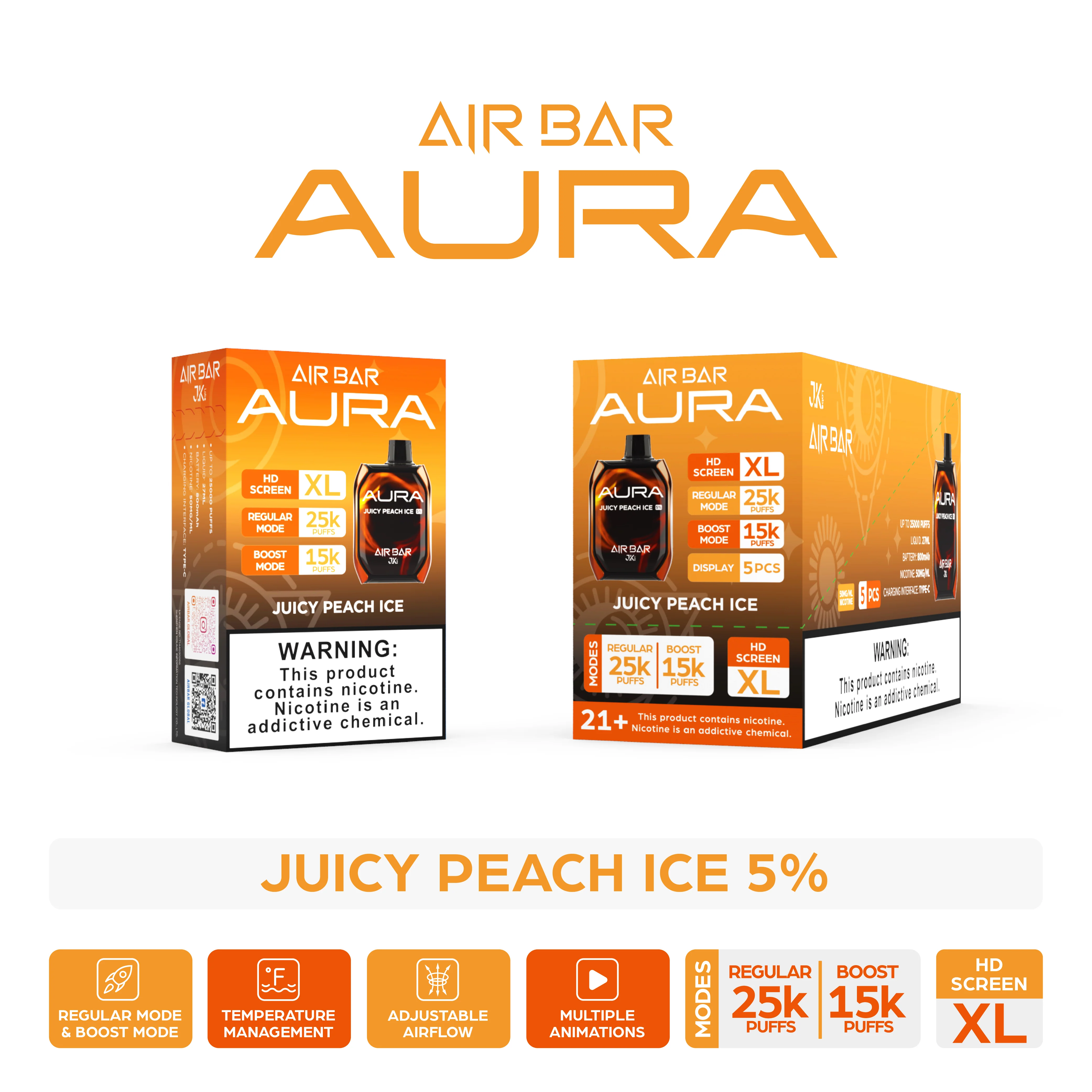 Air Bar Aura 25000 Puffs Disposable Vape Device - Image 26