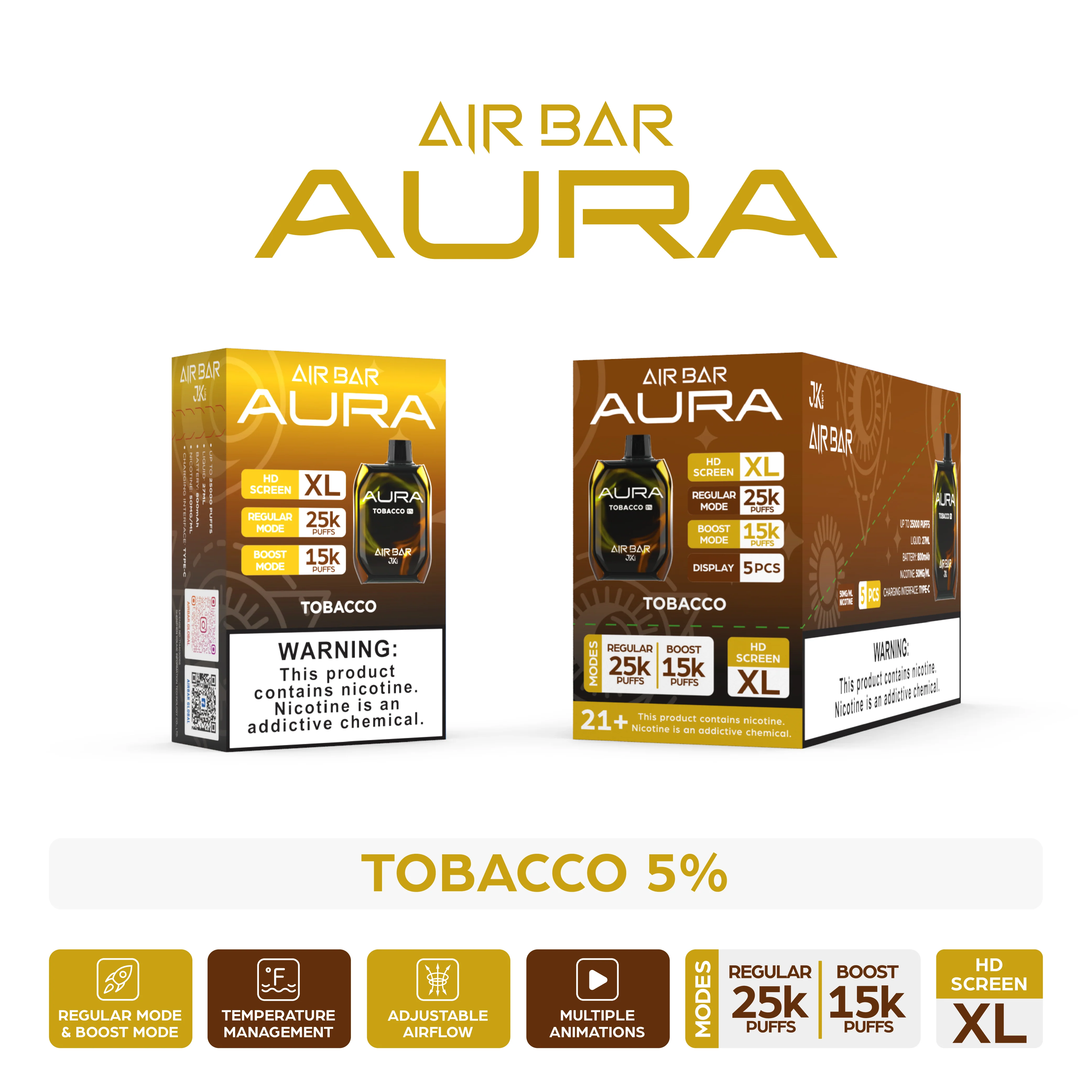 Air Bar Aura 25000 Puffs Disposable Vape Device - Image 34