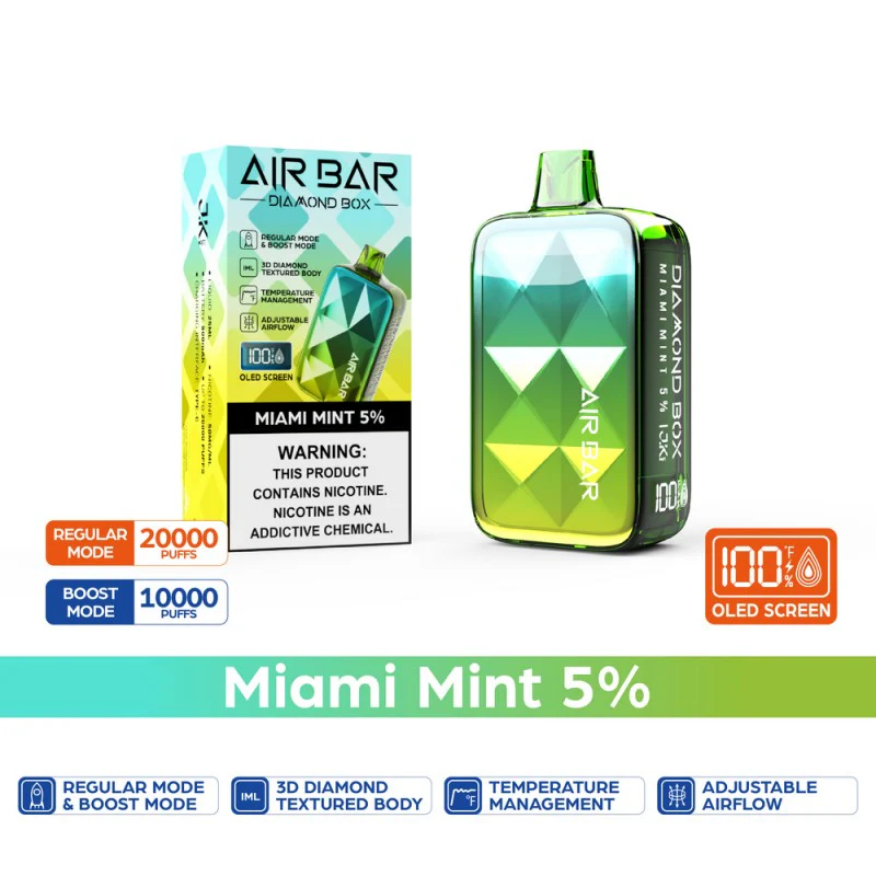Air Bar Diamond Box 20000 Puff Disposable Vape Device - Image 14