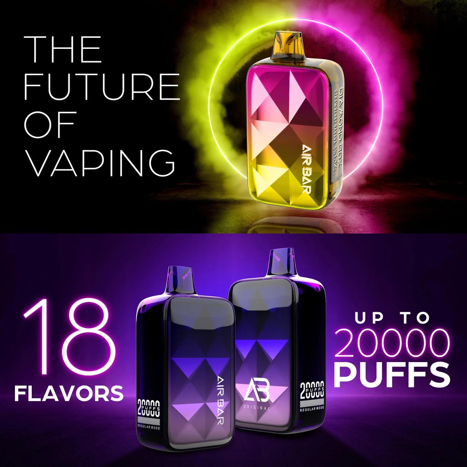 Air Bar Diamond Box 20000 Puff Disposable Vape Device - Image 3