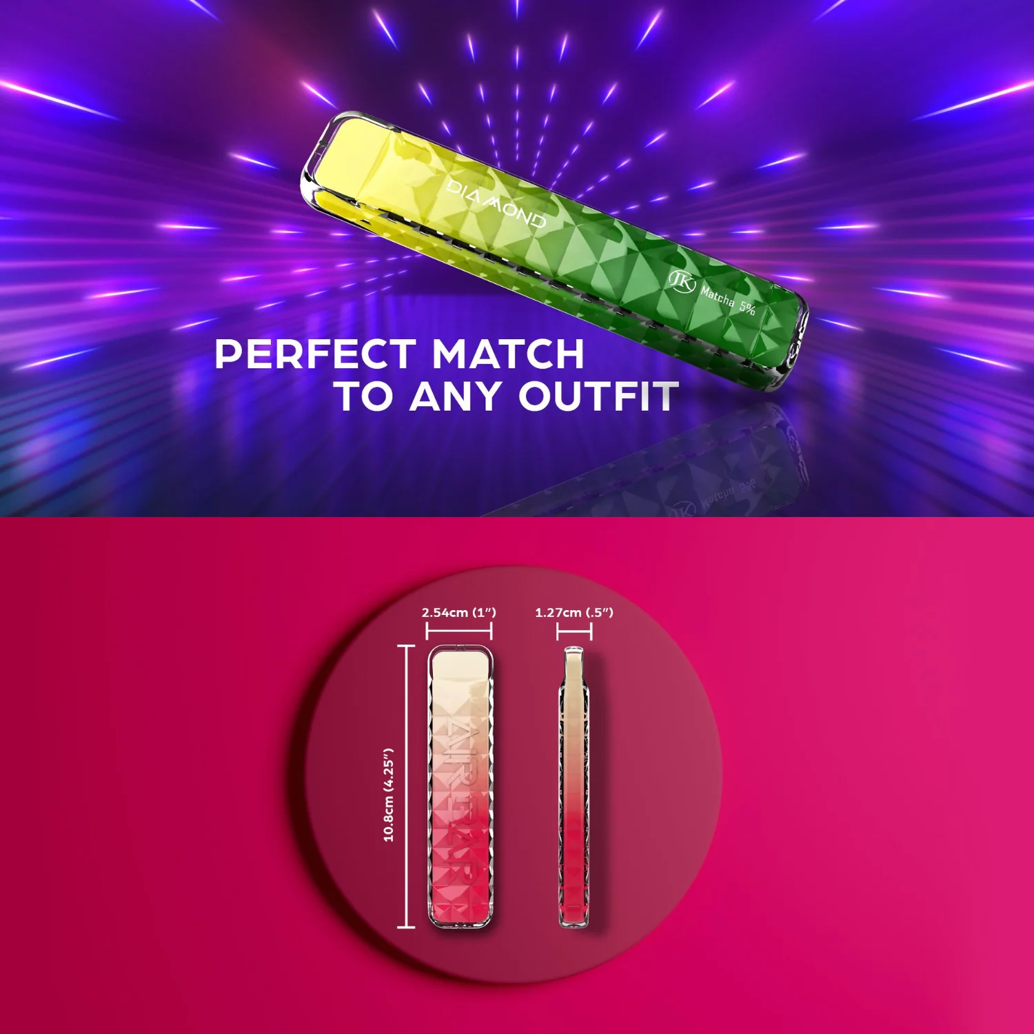 Air Bar Diamond Vape Disposable Device - Image 4