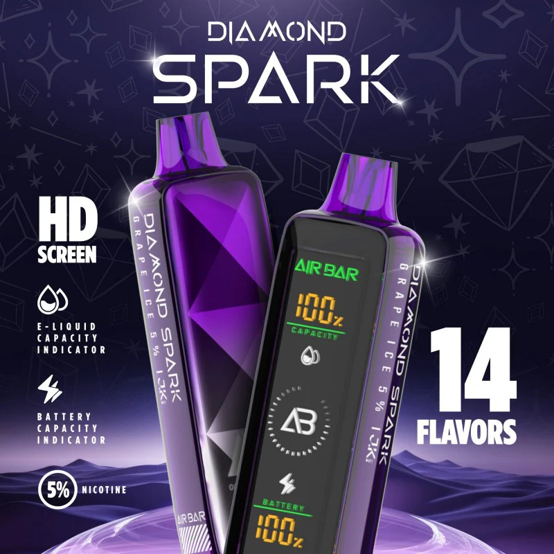 Air Bar Diamond Spark 15000 Puffs Disposable Vape Device - Image 3