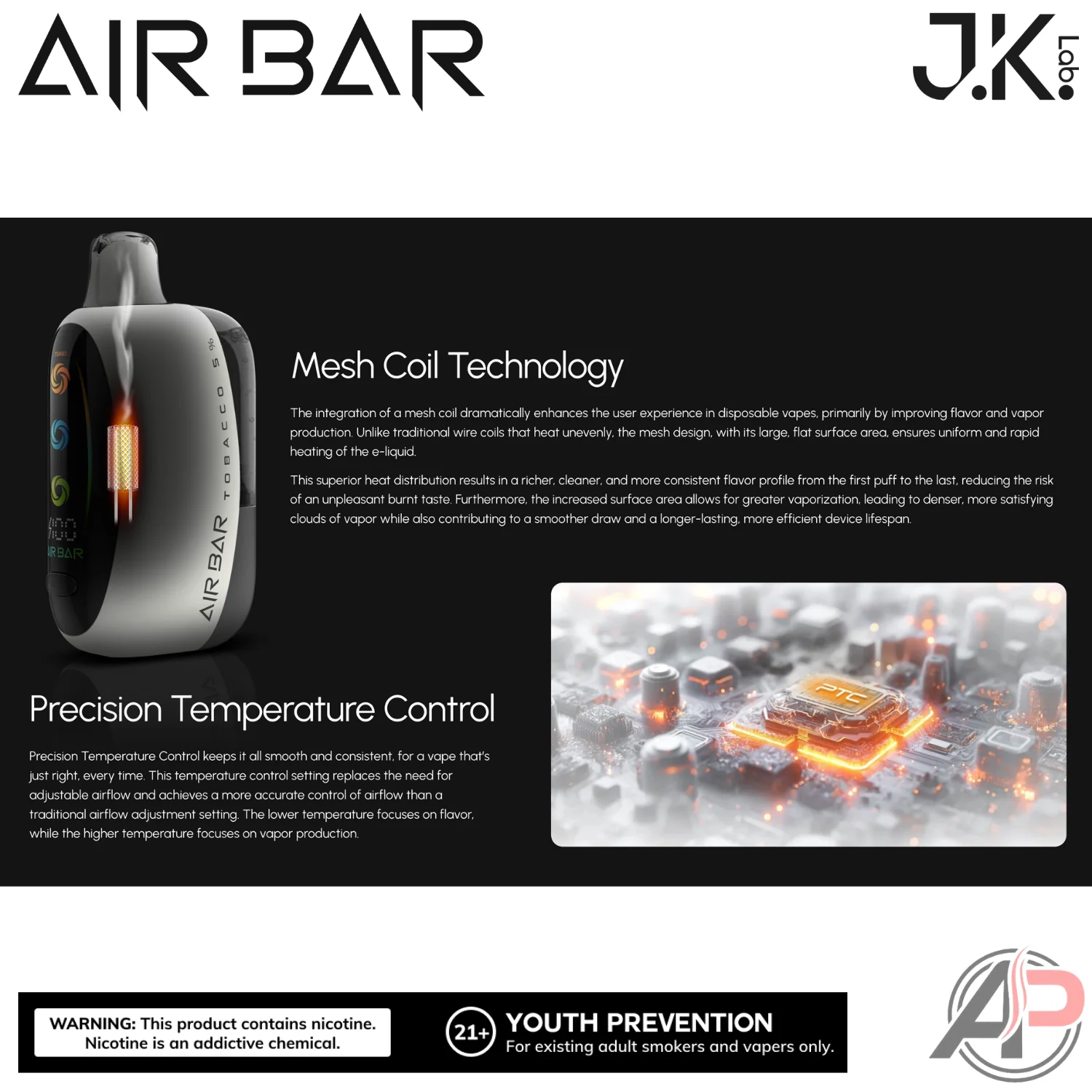 Air Bar Gem 50k Puffs Disposable Vape Device - Image 7