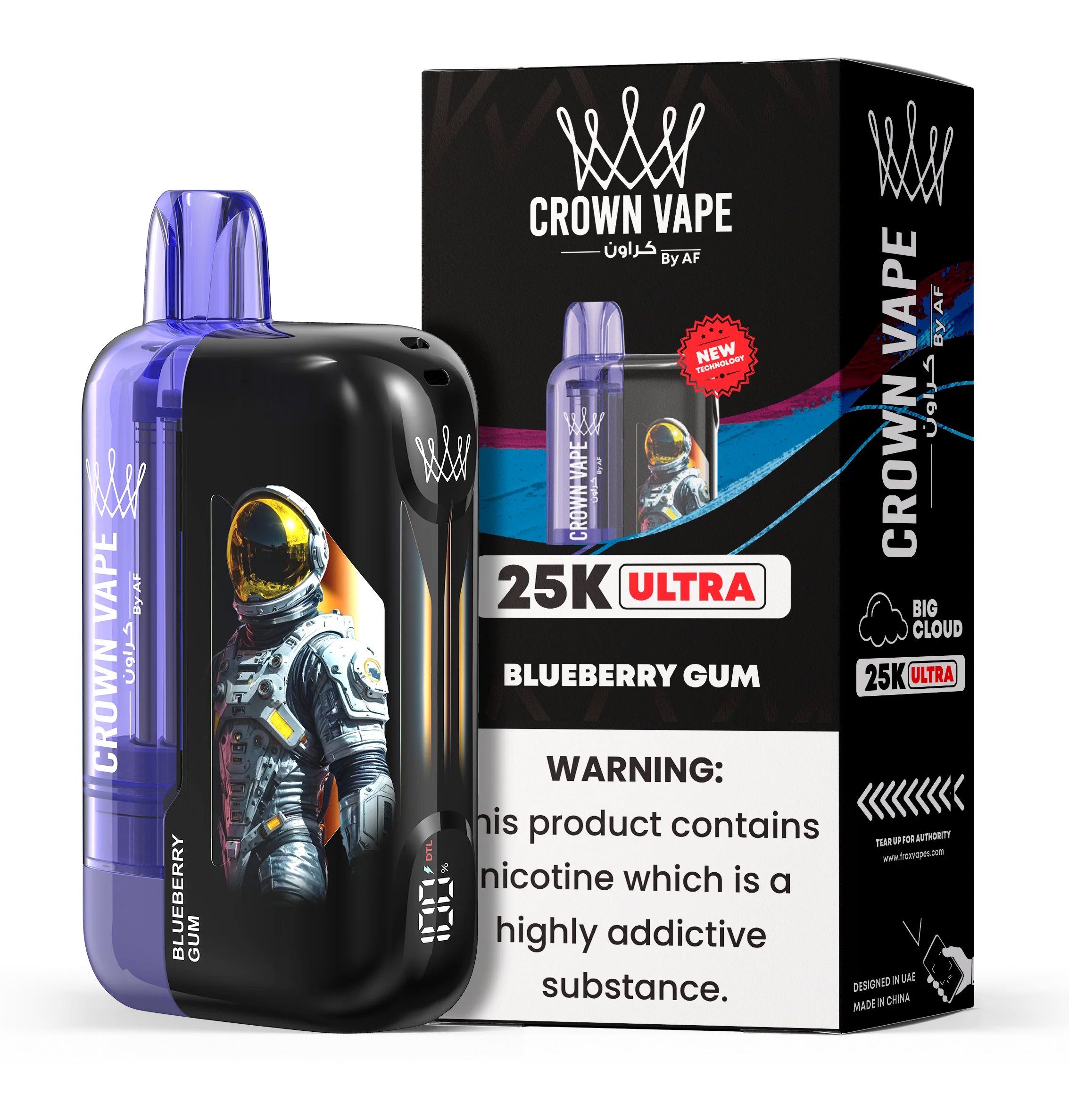 Al Fakher Crown Bar Ultra 25000 Puffs Disposable Vape Device - Image 10