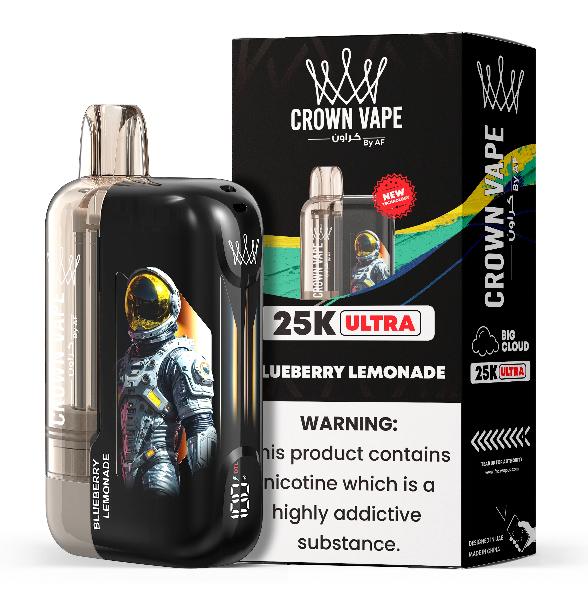 Al Fakher Crown Bar Ultra 25000 Puffs Disposable Vape Device - Image 11