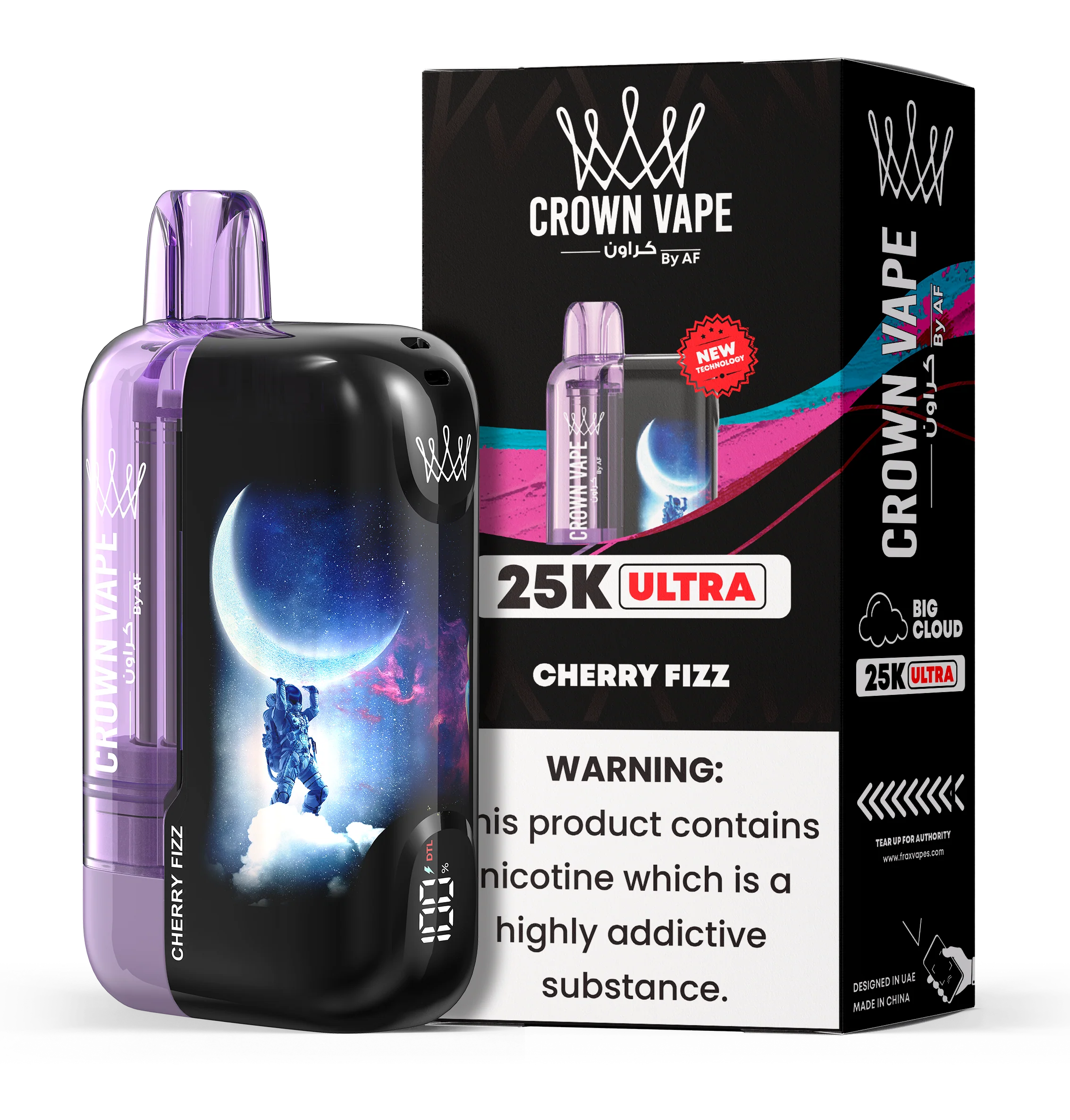 Al Fakher Crown Bar Ultra 25000 Puffs Disposable Vape Device - Image 16