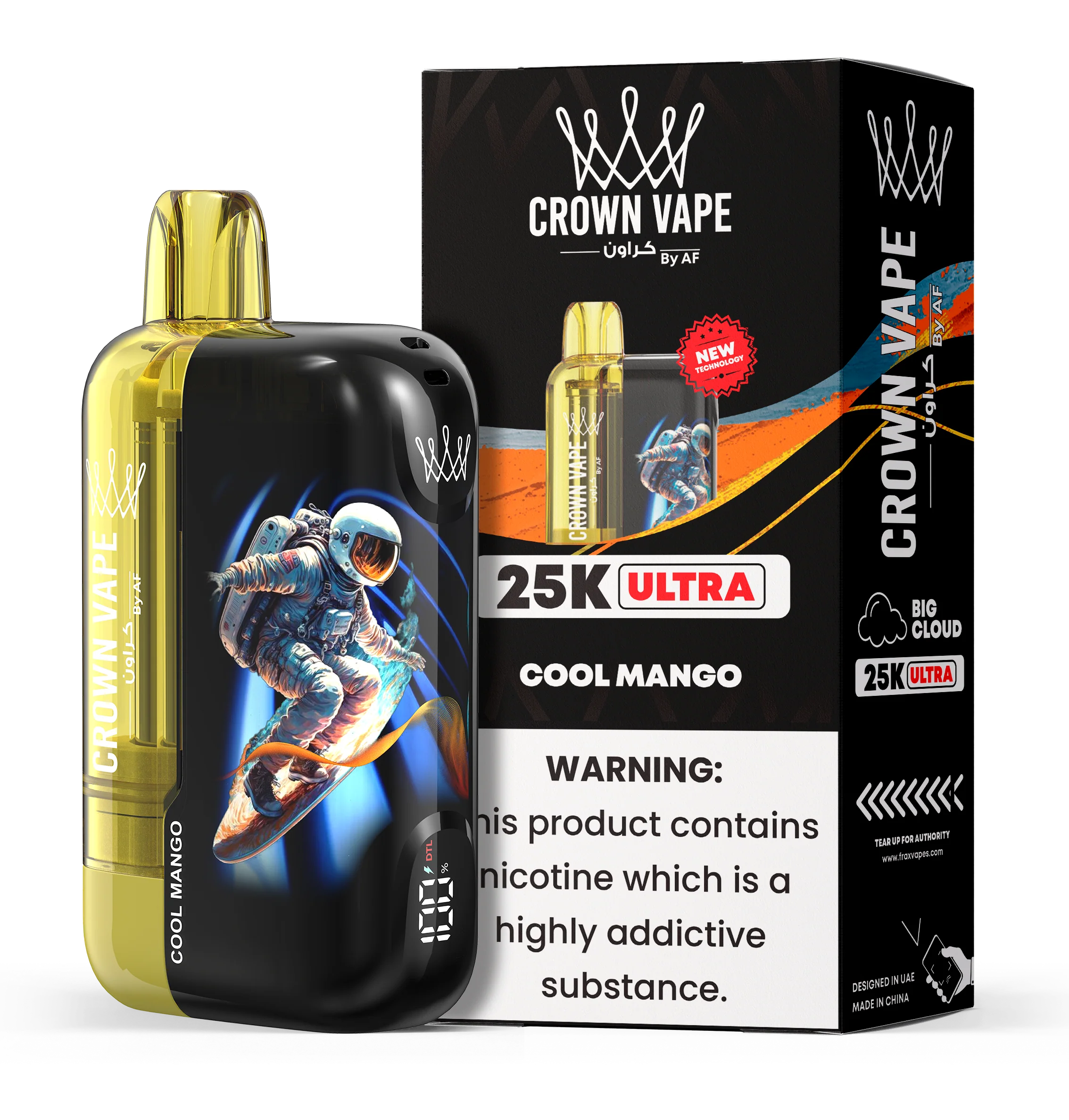 Al Fakher Crown Bar Ultra 25000 Puffs Disposable Vape Device - Image 18