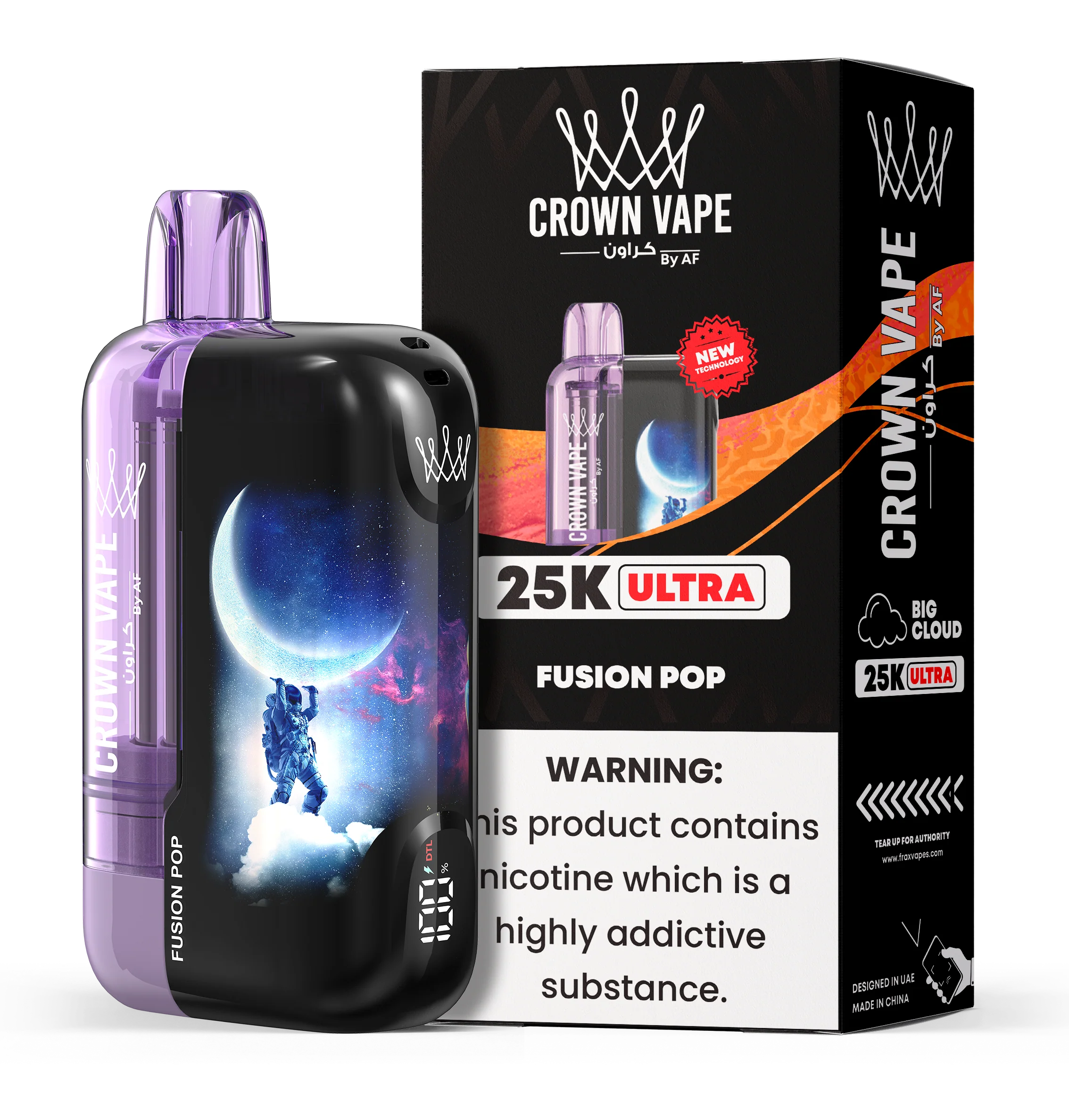 Al Fakher Crown Bar Ultra 25000 Puffs Disposable Vape Device - Image 19