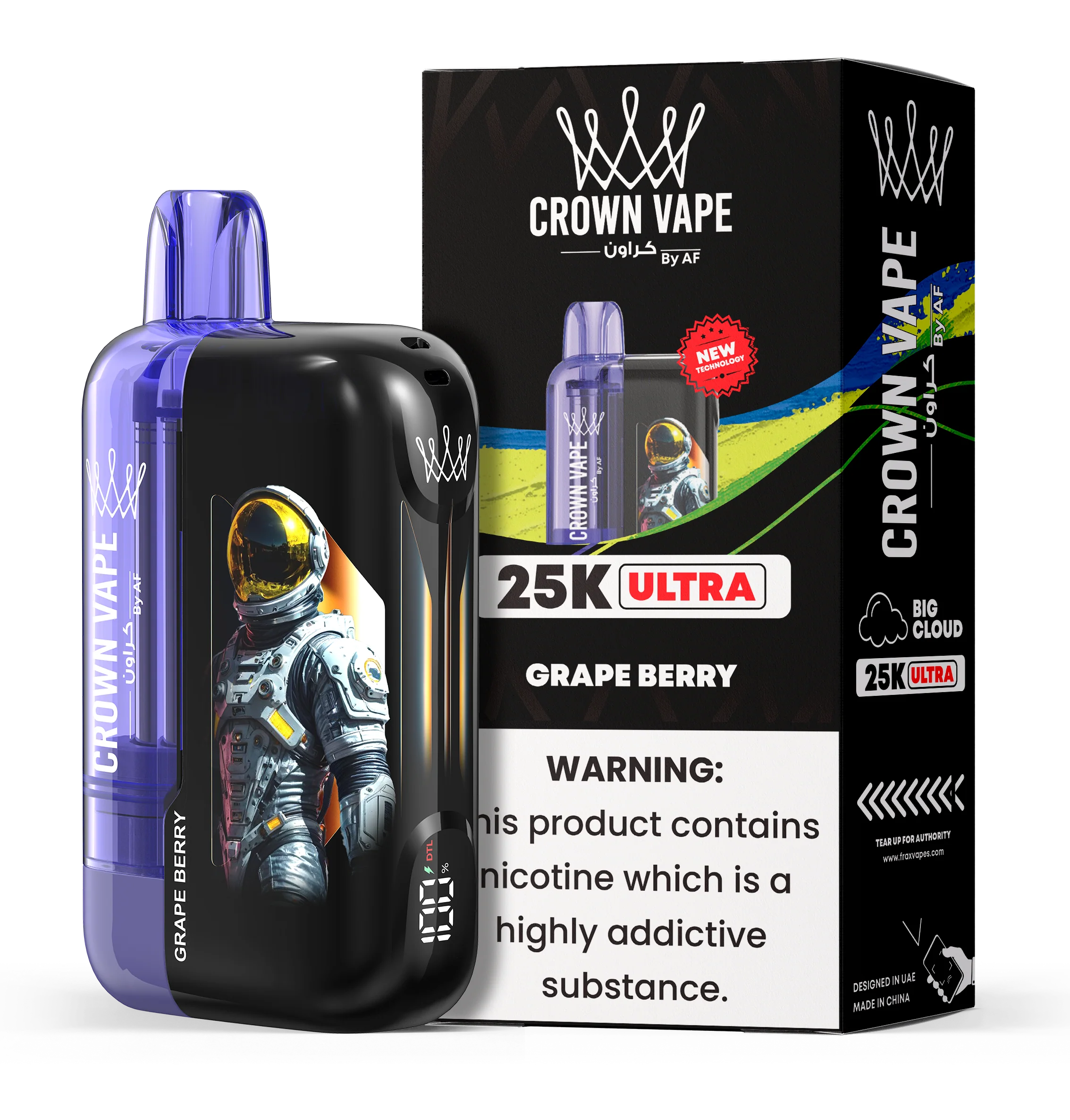Al Fakher Crown Bar Ultra 25000 Puffs Disposable Vape Device - Image 20