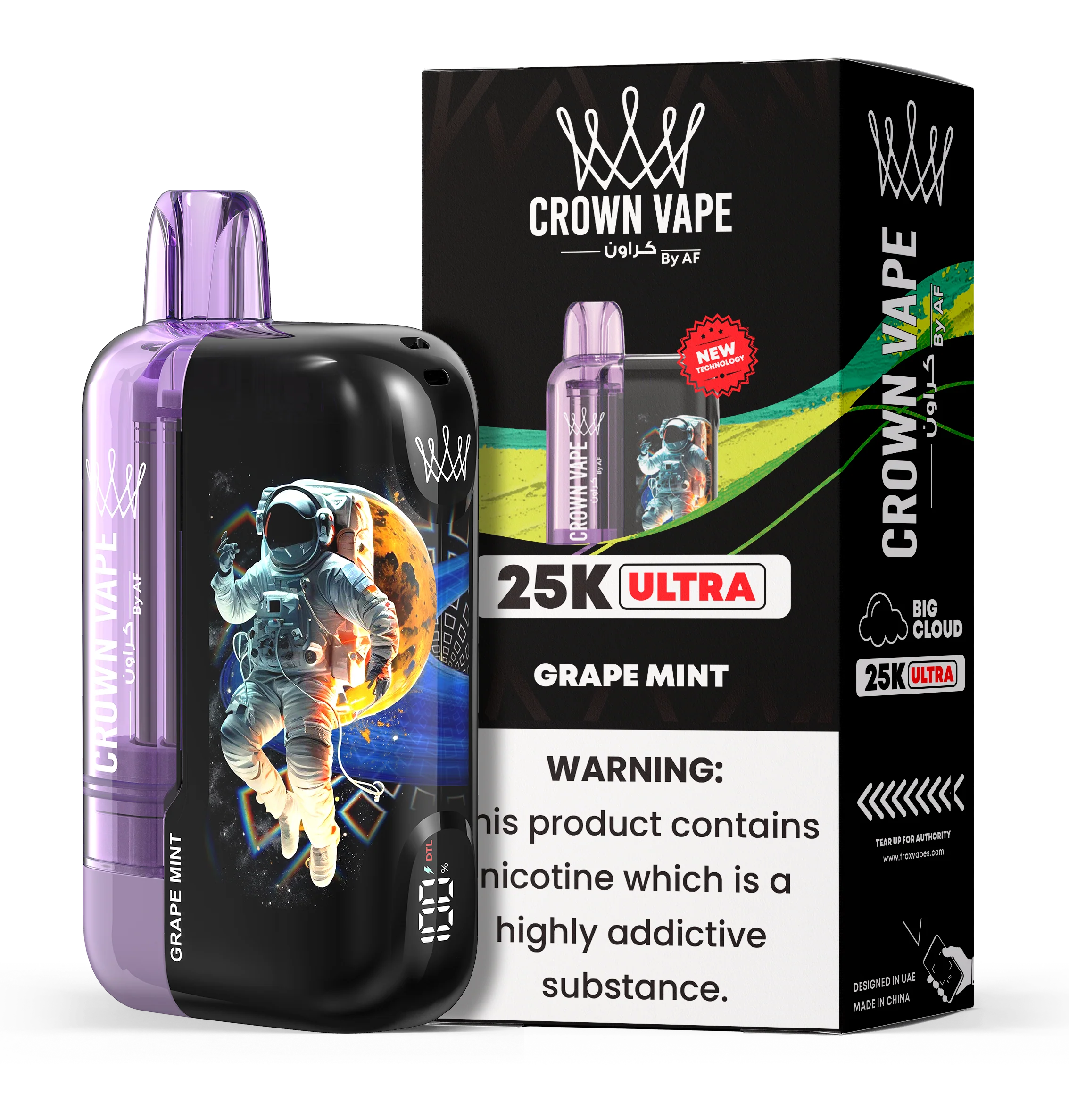 Al Fakher Crown Bar Ultra 25000 Puffs Disposable Vape Device - Image 21