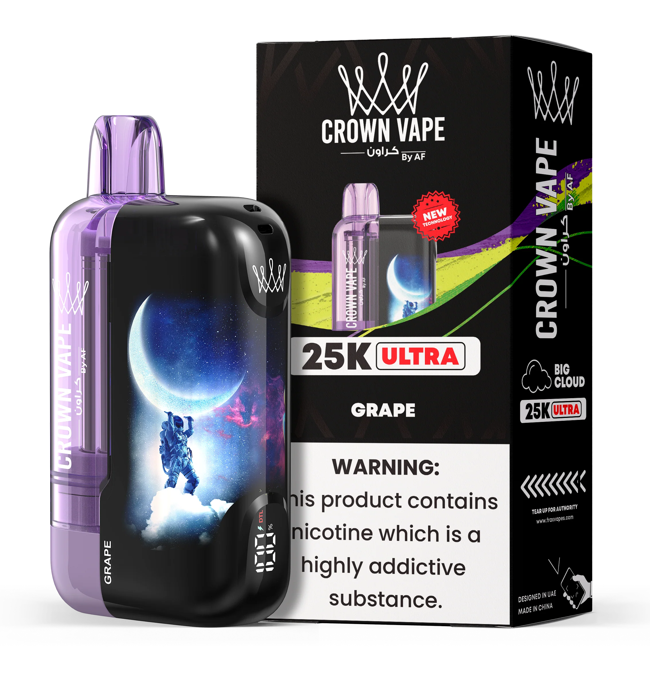 Al Fakher Crown Bar Ultra 25000 Puffs Disposable Vape Device - Image 22