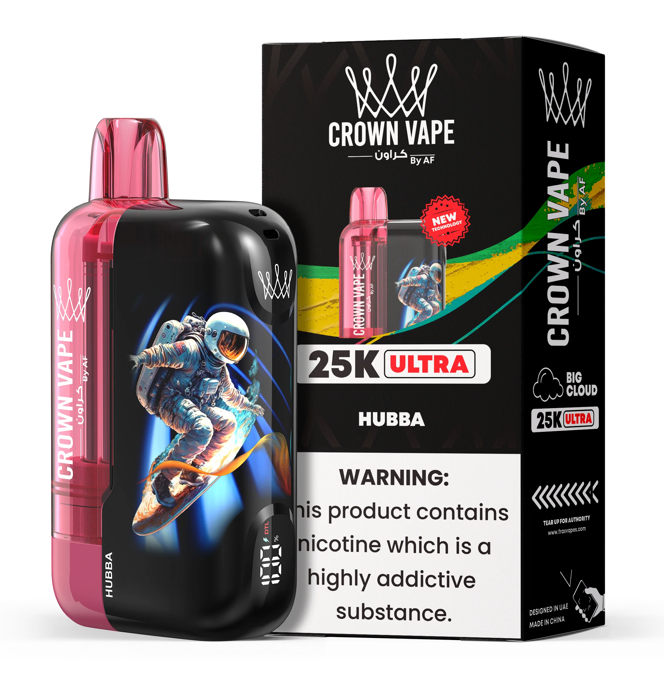 Al Fakher Crown Bar Ultra 25000 Puffs Disposable Vape Device - Image 24