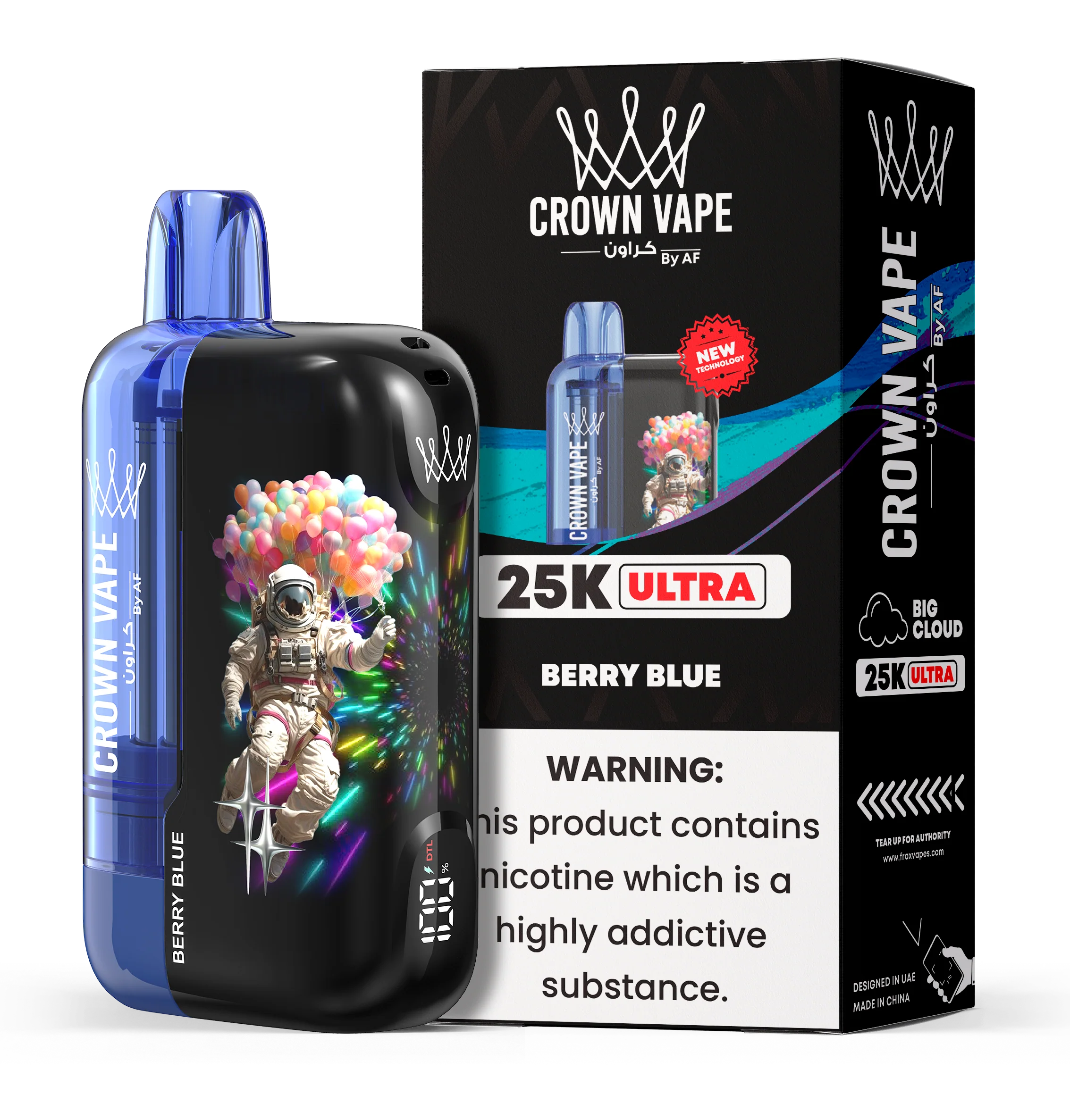 Al Fakher Crown Bar Ultra 25000 Puffs Disposable Vape Device - Image 3