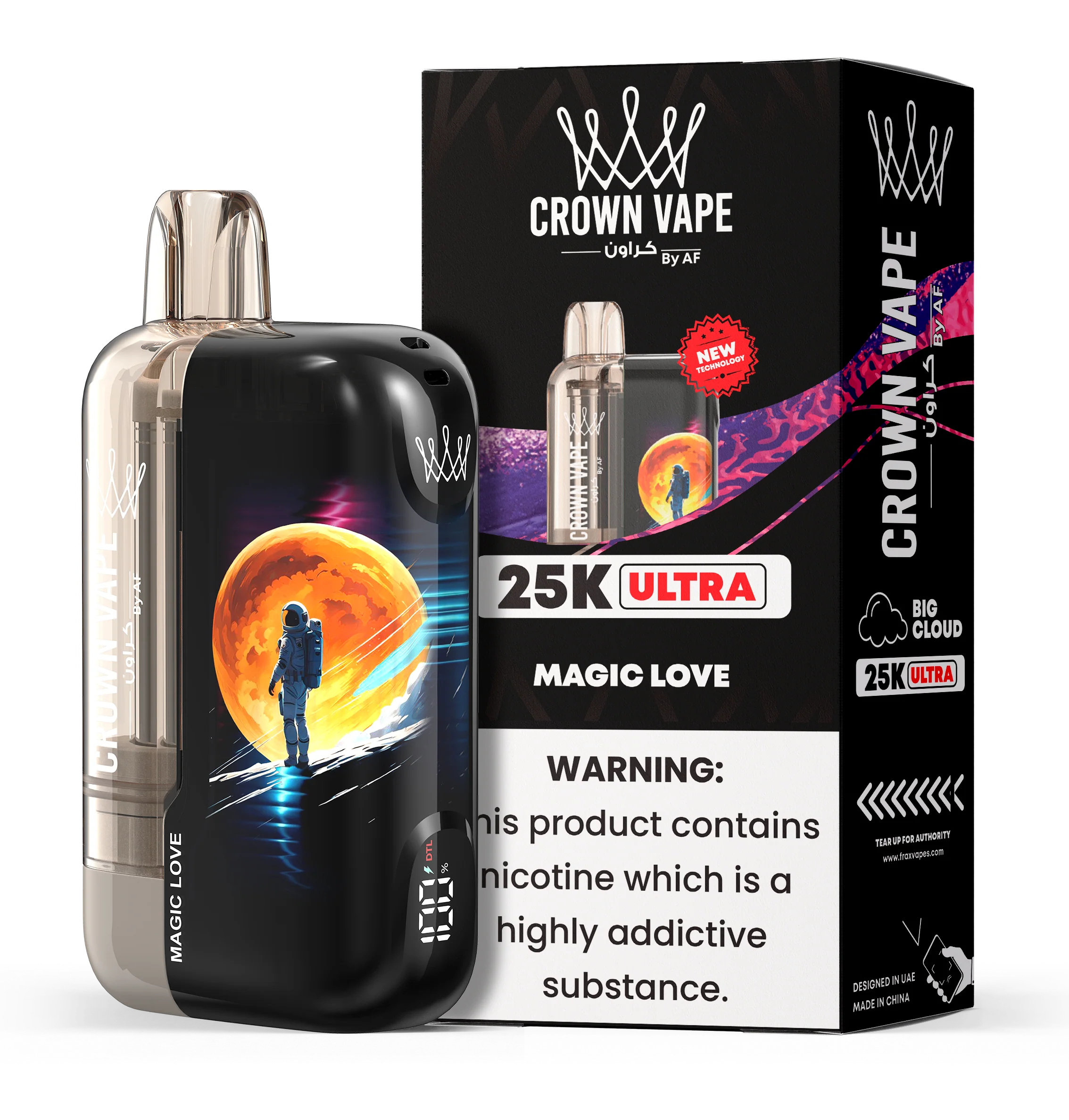 Al Fakher Crown Bar Ultra 25000 Puffs Disposable Vape Device - Image 30