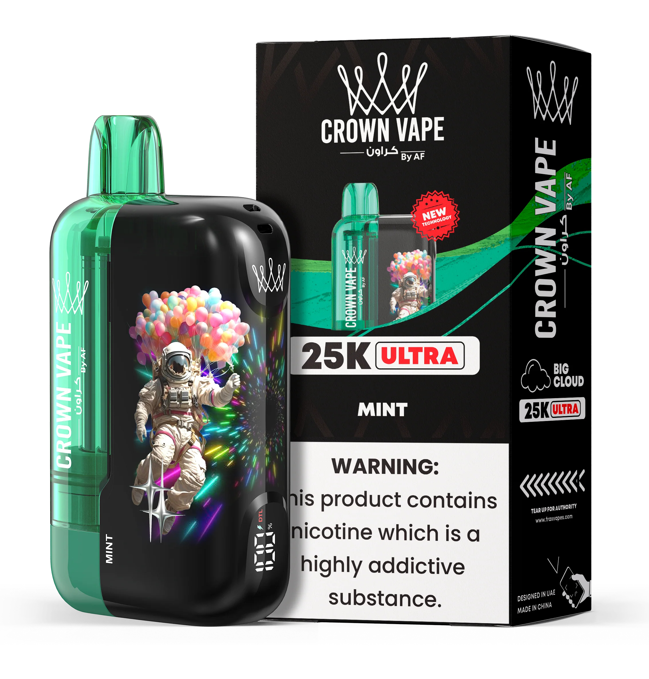 Al Fakher Crown Bar Ultra 25000 Puffs Disposable Vape Device - Image 33
