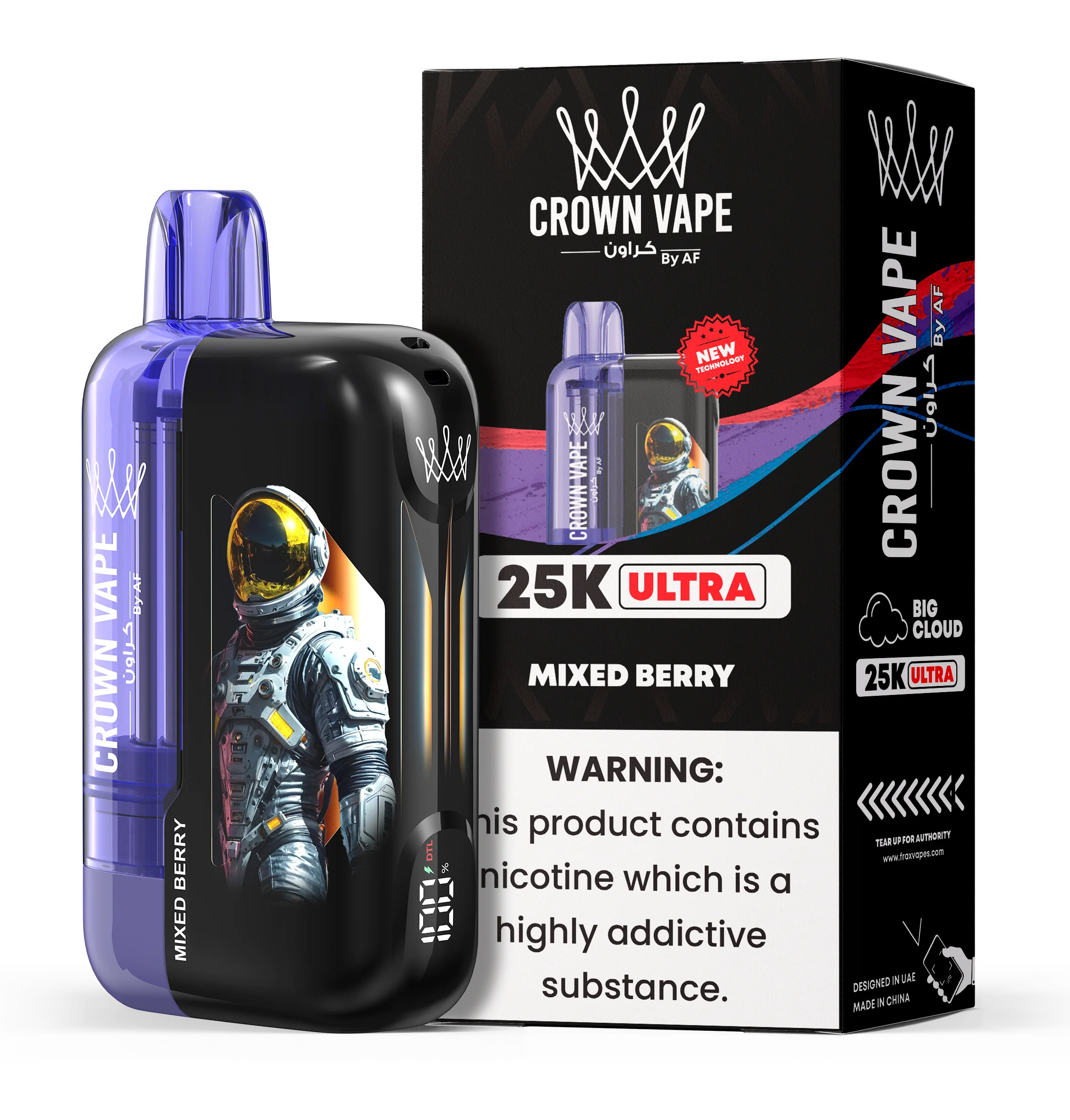 Al Fakher Crown Bar Ultra 25000 Puffs Disposable Vape Device - Image 34