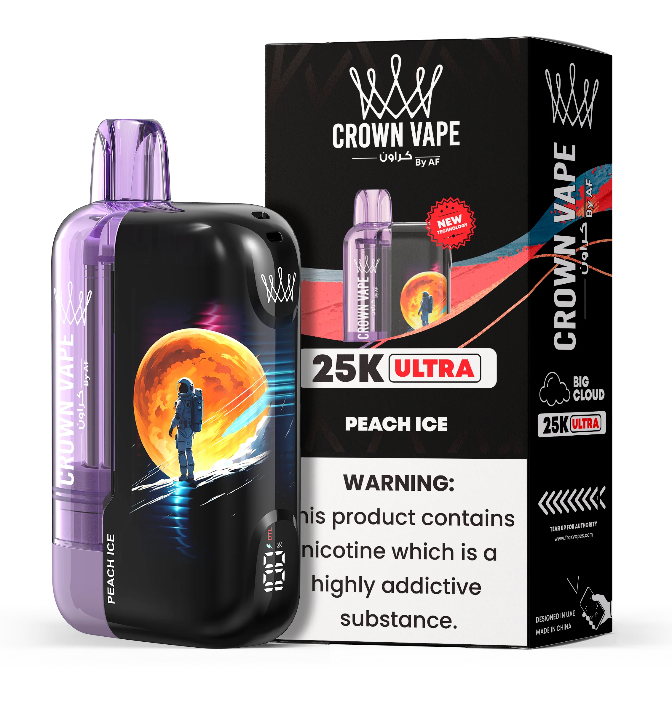 Al Fakher Crown Bar Ultra 25000 Puffs Disposable Vape Device - Image 36