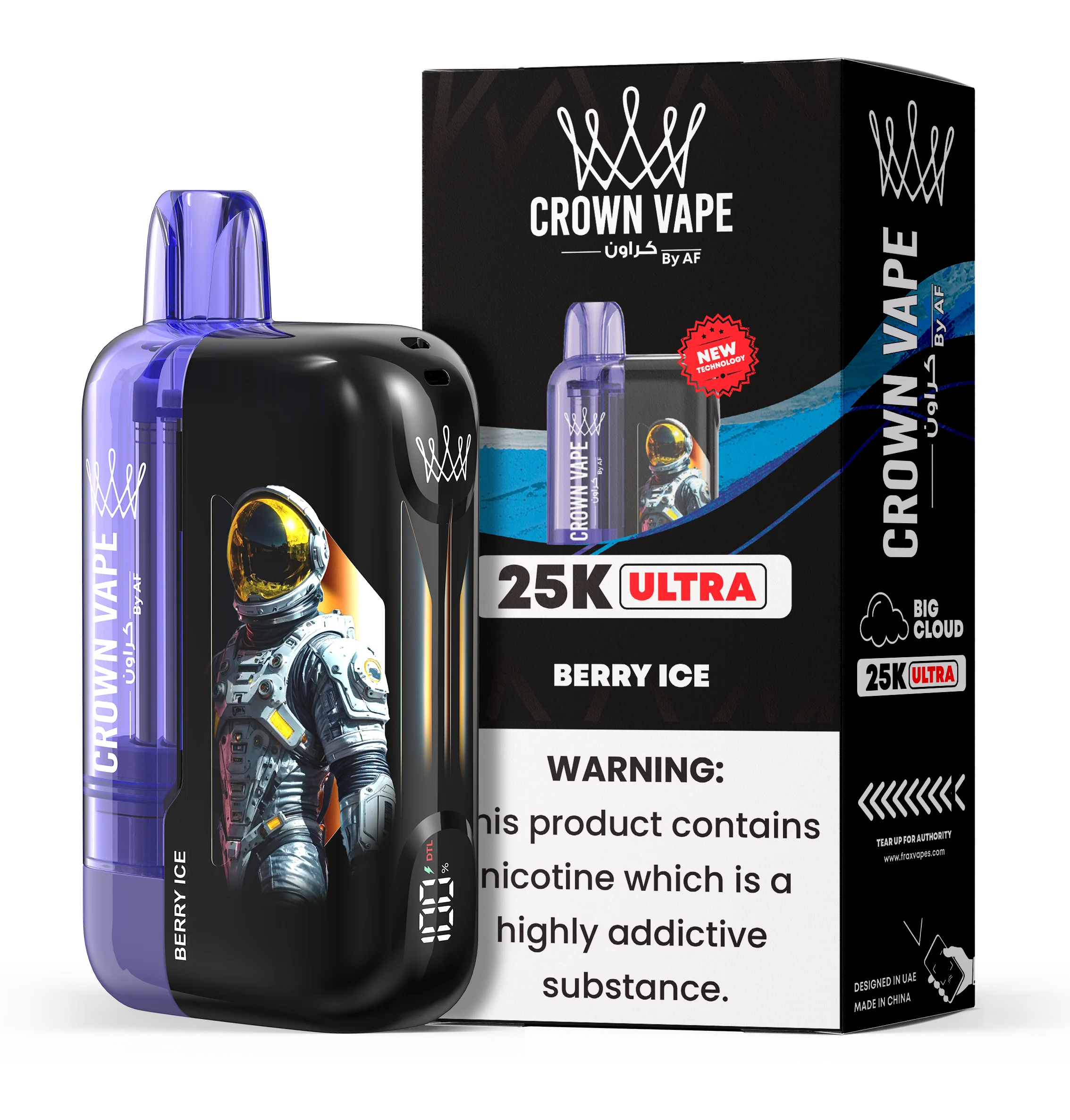 Al Fakher Crown Bar Ultra 25000 Puffs Disposable Vape Device - Image 4