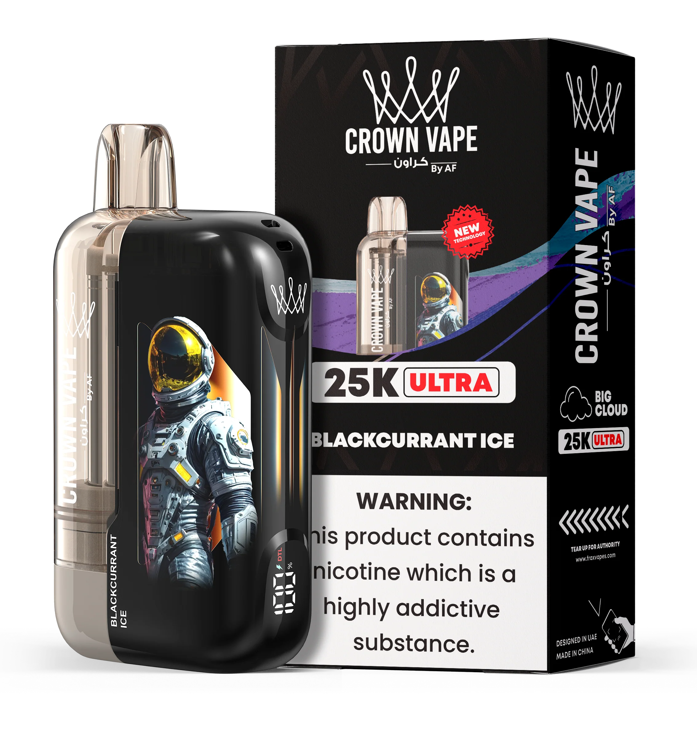Al Fakher Crown Bar Ultra 25000 Puffs Disposable Vape Device - Image 5