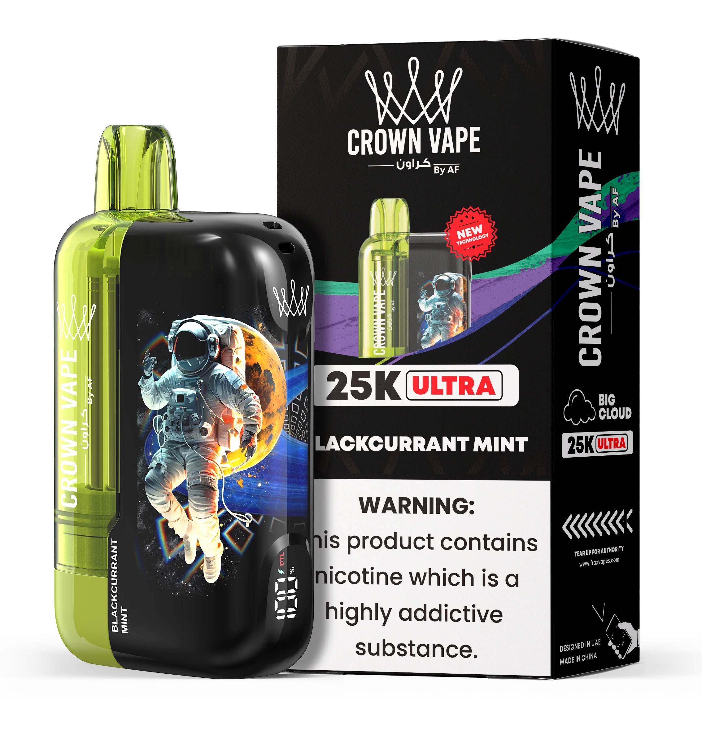 Al Fakher Crown Bar Ultra 25000 Puffs Disposable Vape Device - Image 6