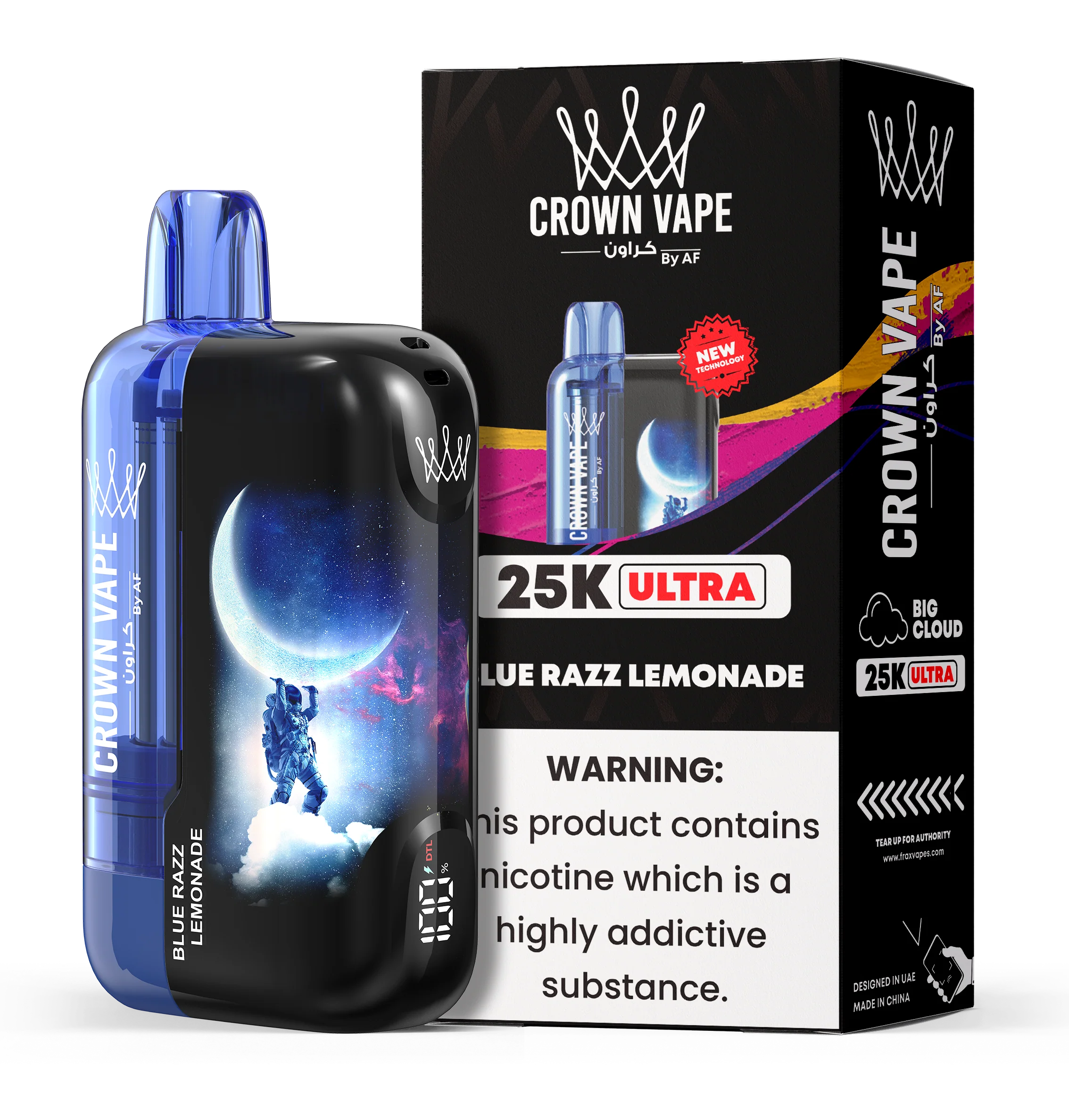 Al Fakher Crown Bar Ultra 25000 Puffs Disposable Vape Device - Image 8