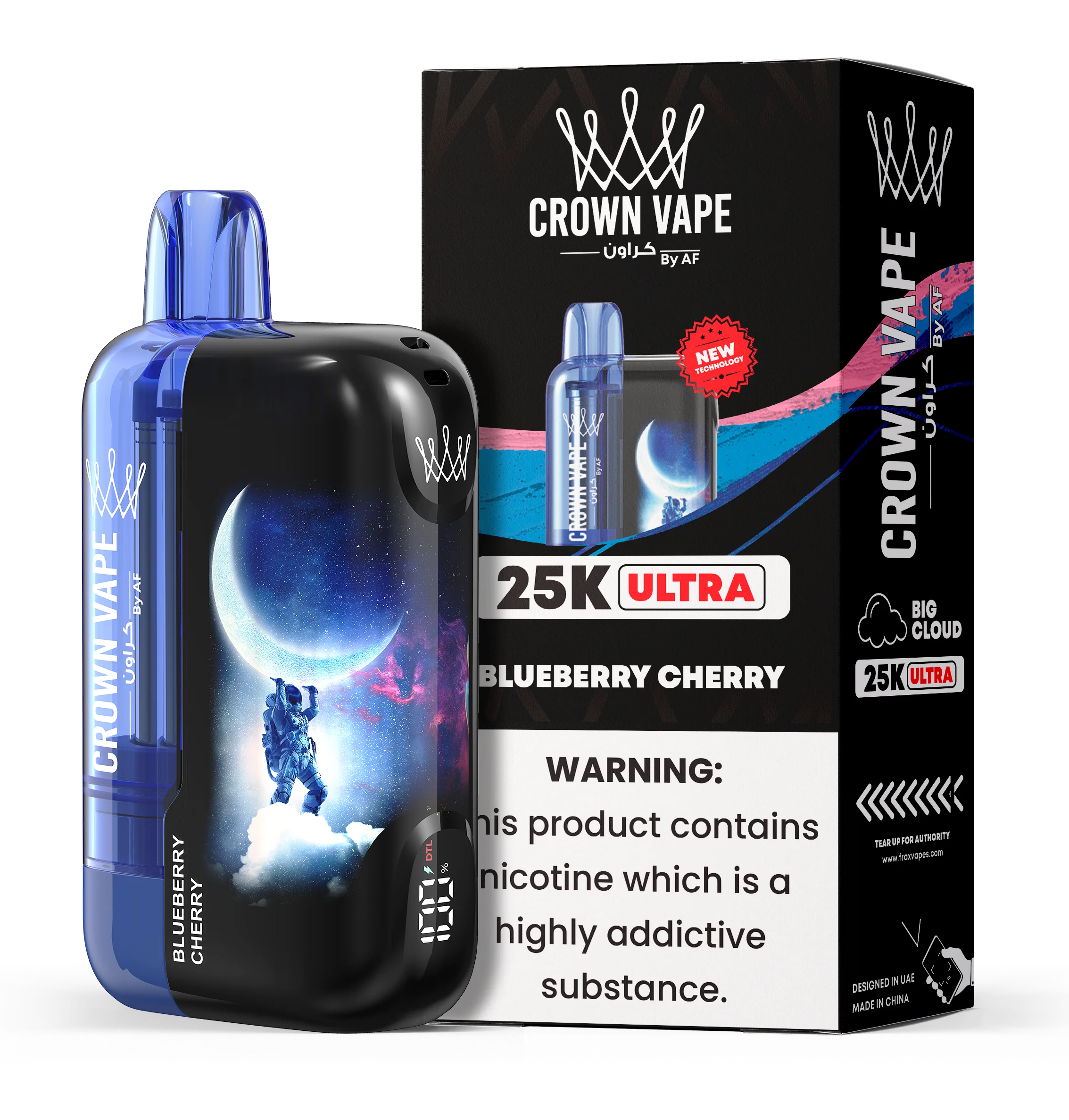 Al Fakher Crown Bar Ultra 25000 Puffs Disposable Vape Device - Image 9