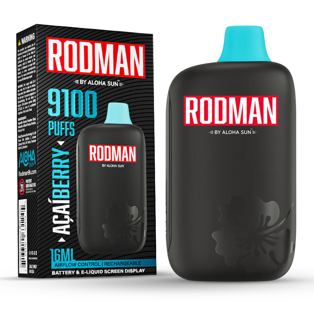 Aloha Sun Rodman 9100 Puffs Disposable Vape Device - Image 12