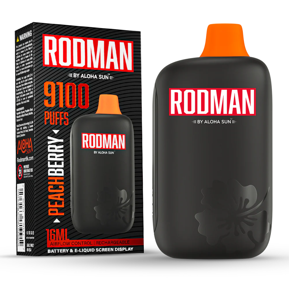 Aloha Sun Rodman 9100 Puffs Disposable Vape Device - Image 14