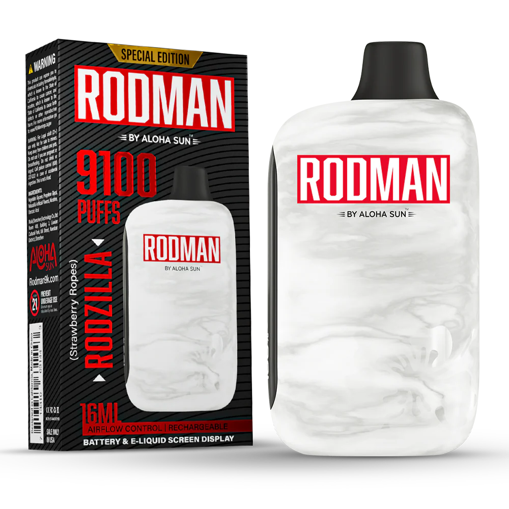 Aloha Sun Rodman 9100 Puffs Disposable Vape Device - Image 6