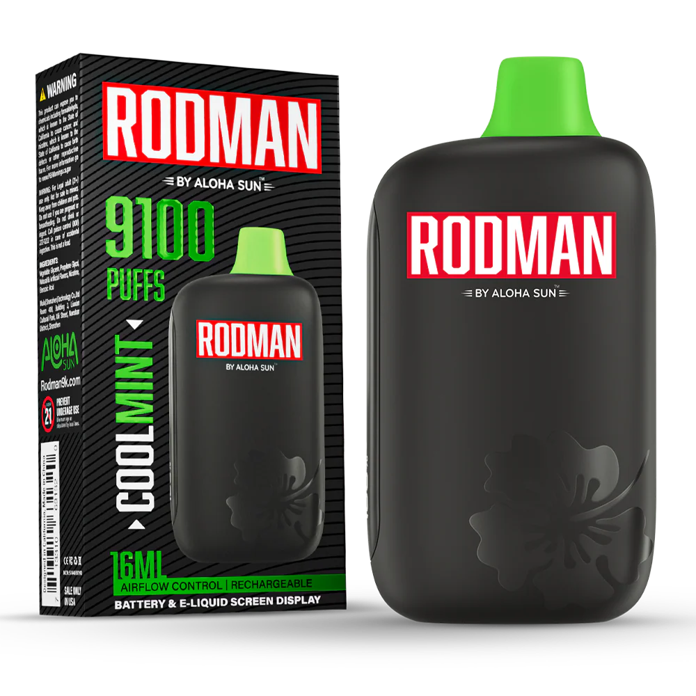 Aloha Sun Rodman 9100 Puffs Disposable Vape Device - Image 8