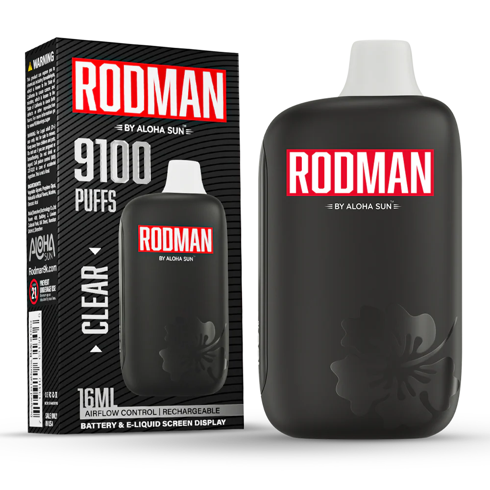 Aloha Sun Rodman 9100 Puffs Disposable Vape Device - Image 9