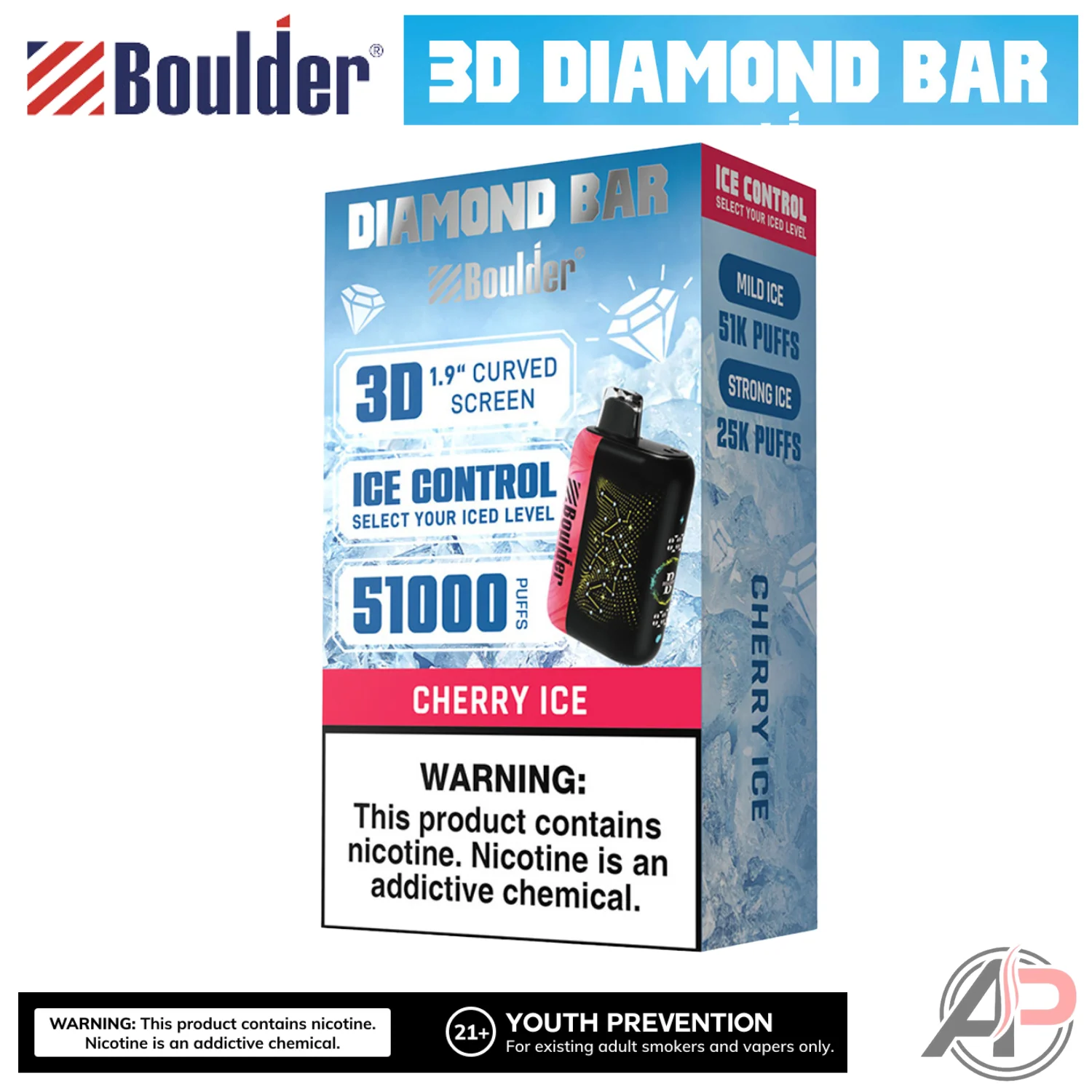 Boulder Diamond Bar 51000 Puffs Disposable Vape Device - Image 13