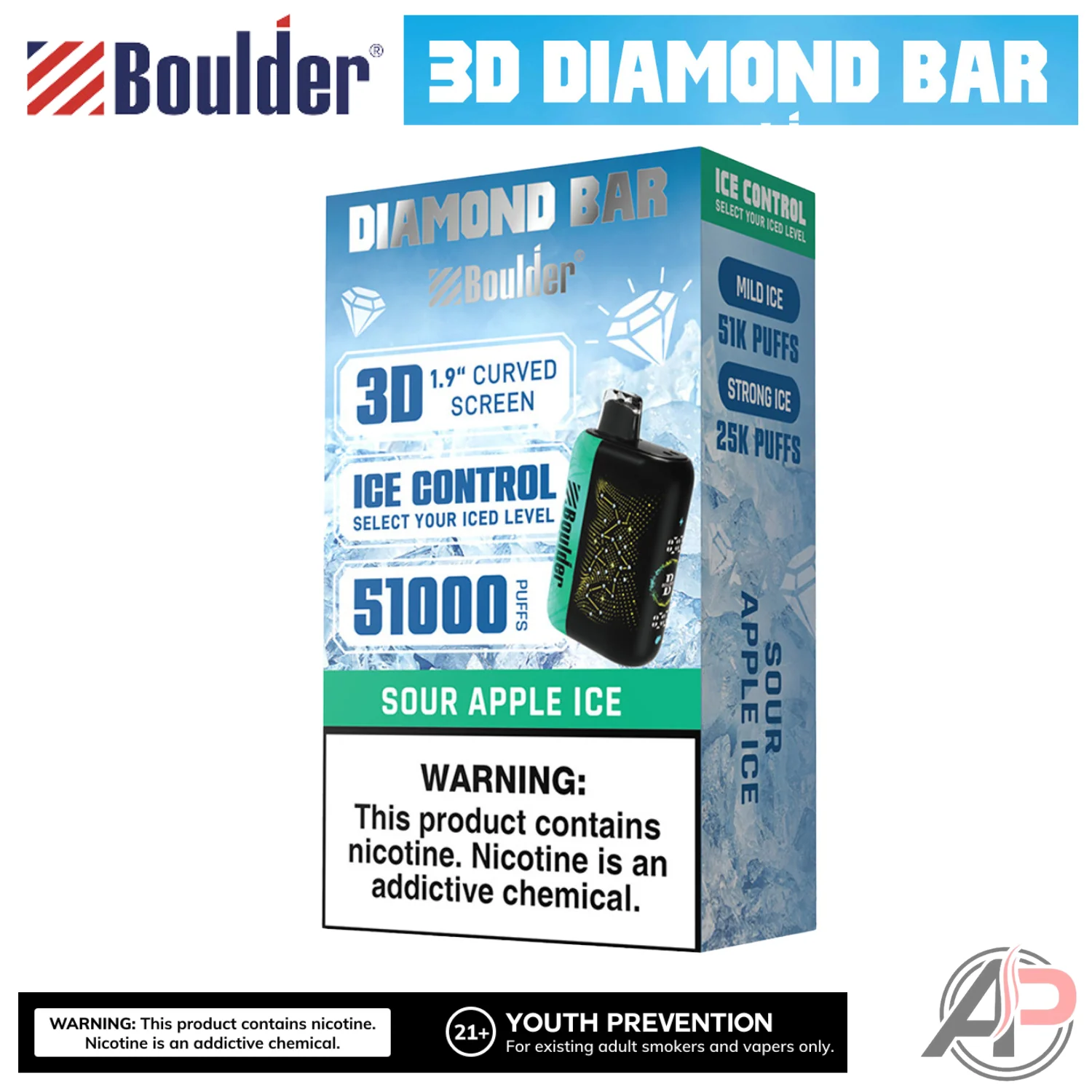 Boulder Diamond Bar 51000 Puffs Disposable Vape Device - Image 17