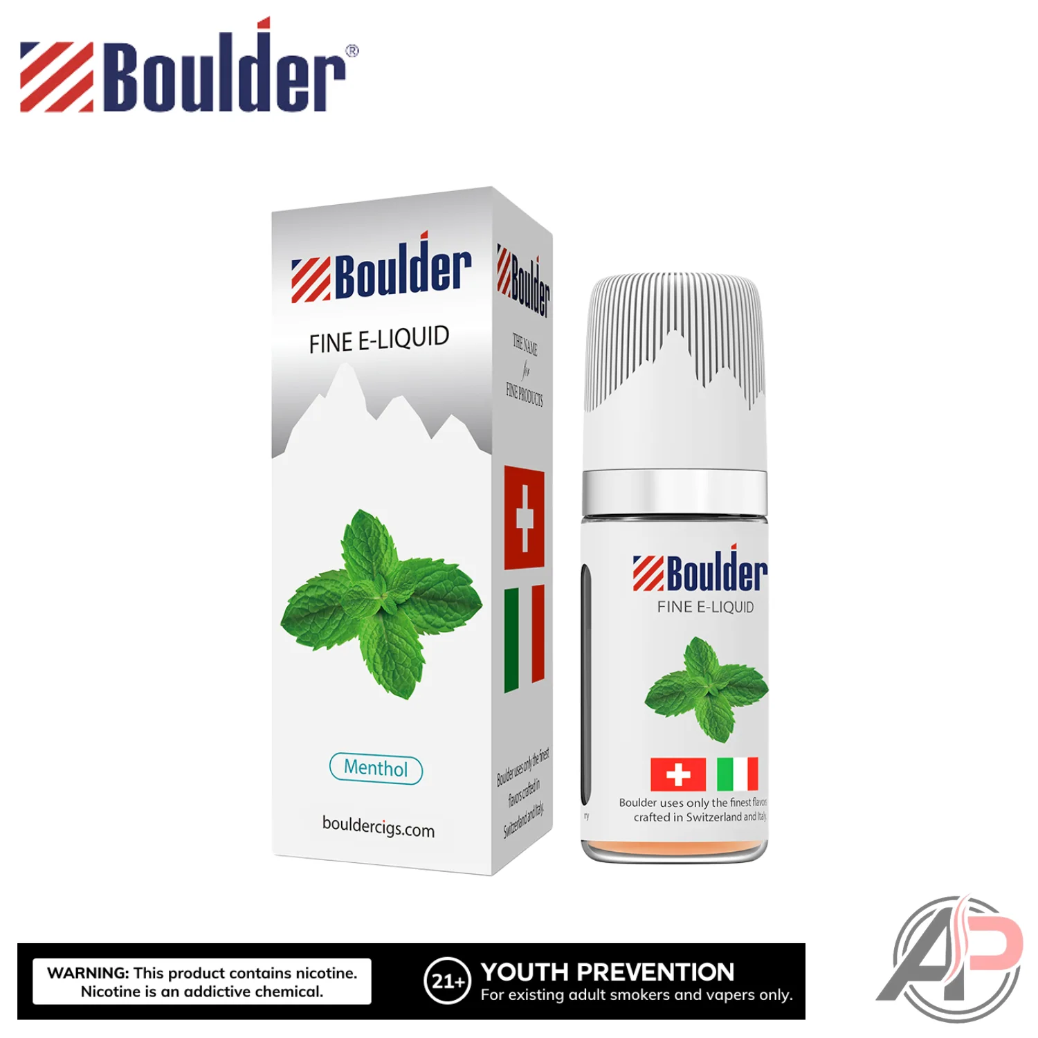 Boulder Menthol E-Liquid 10mL - Image 4