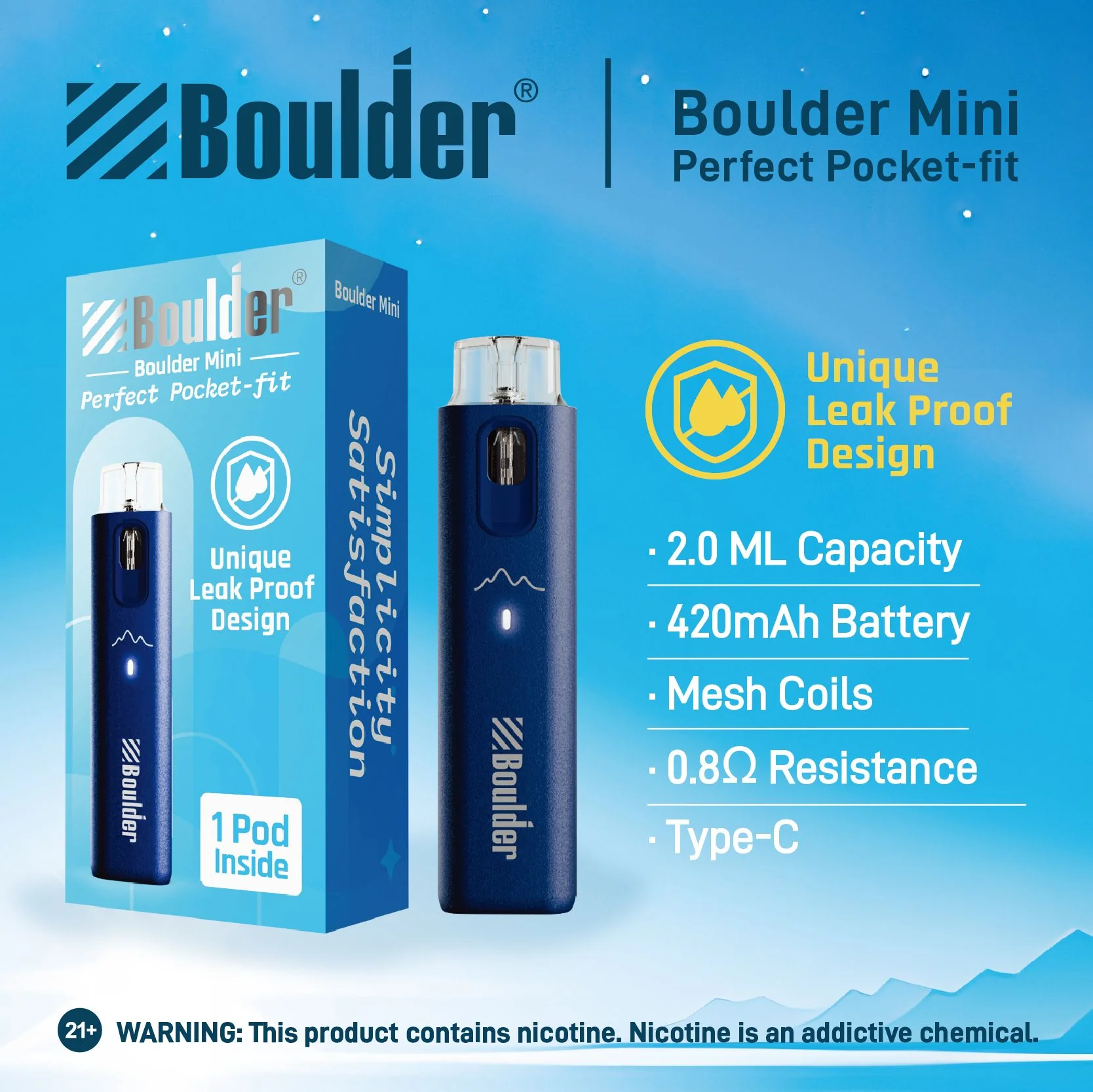 Boulder Mini Pod Starter Kit Device - Image 3
